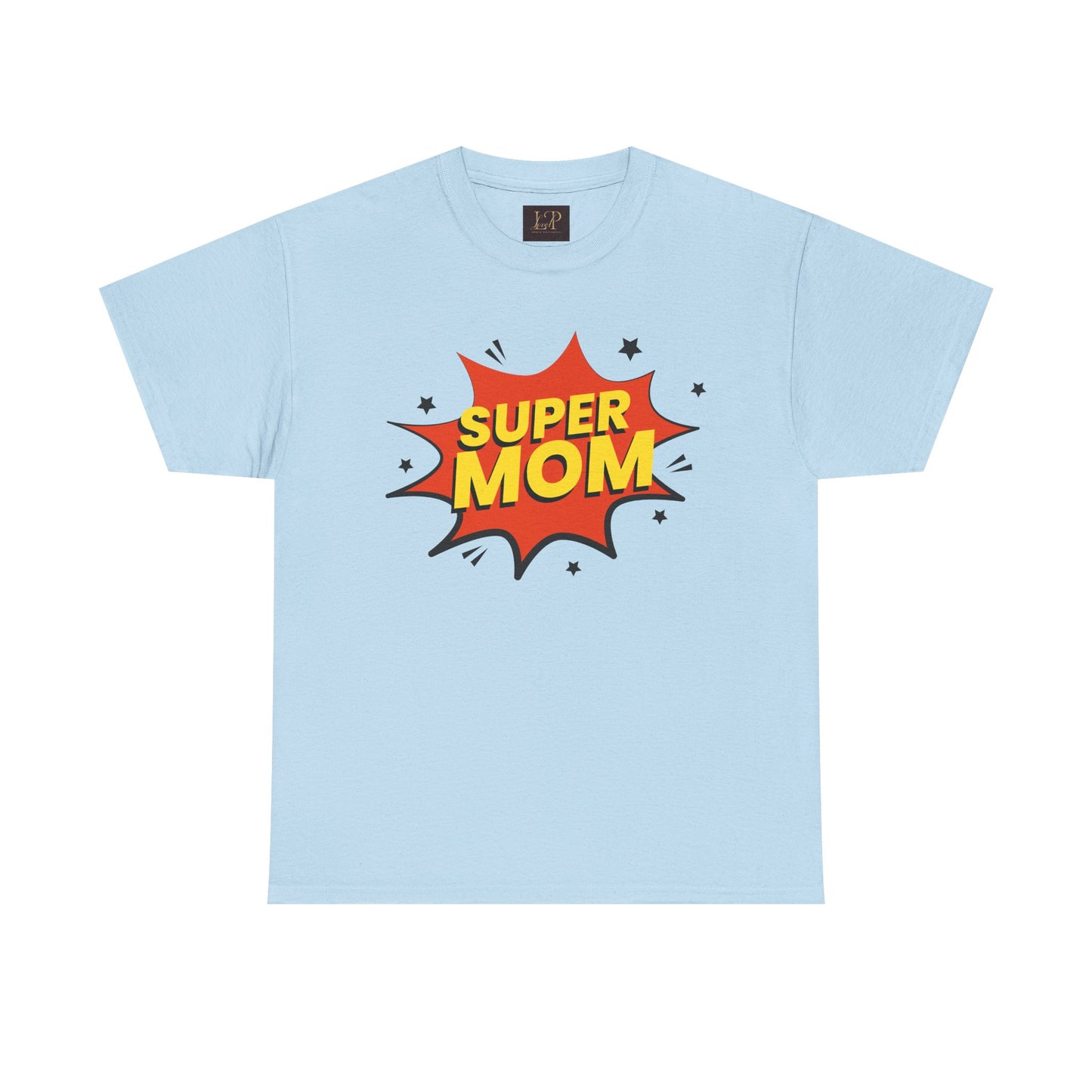 Super Mom Unisex Heavy Cotton Tee - Perfect Gift for Mother's Day