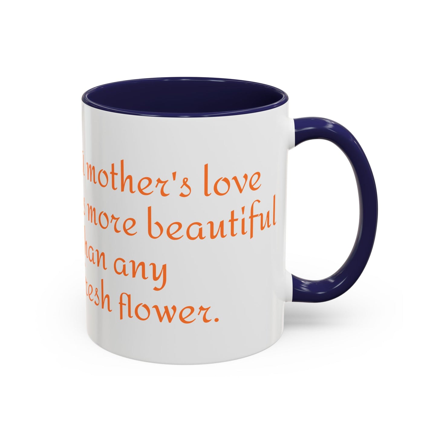 Happy Mother's Day Accent Coffee Mug - Beautiful Love Quote