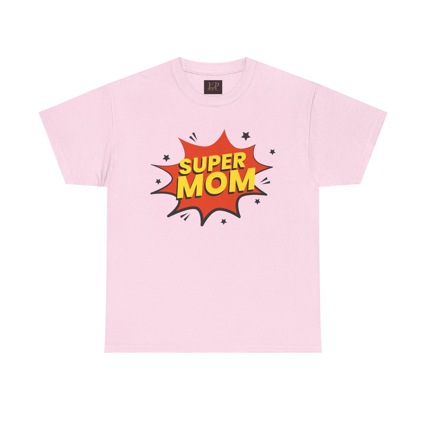 Super Mom Unisex Heavy Cotton Tee - Perfect Gift for Mother's Day