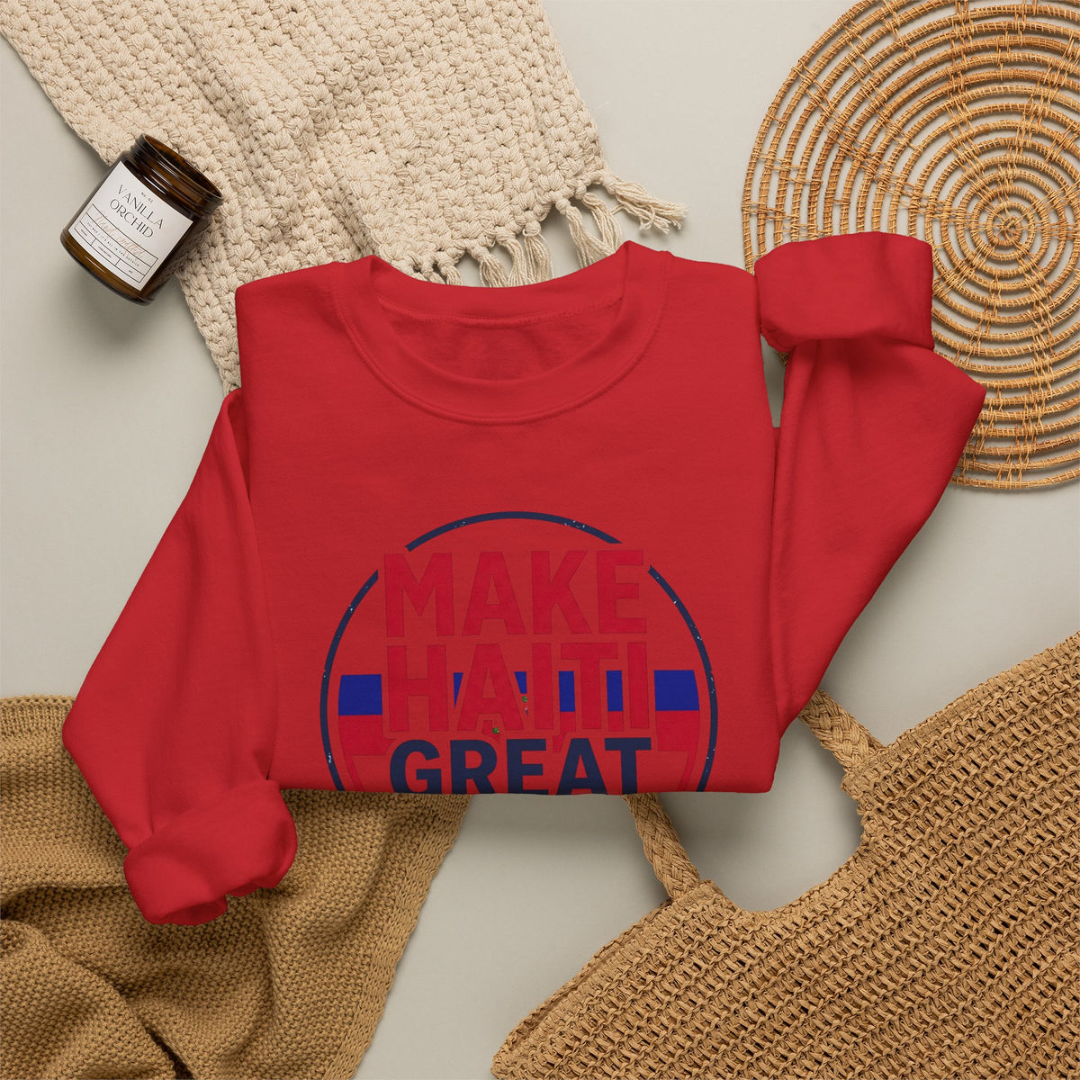 Make Haiti Great Again Crewneck Sweatshirt