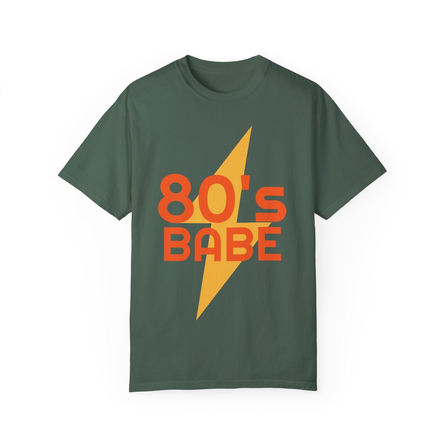 Retro 80's Babe Unisex Garment-Dyed T-Shirt