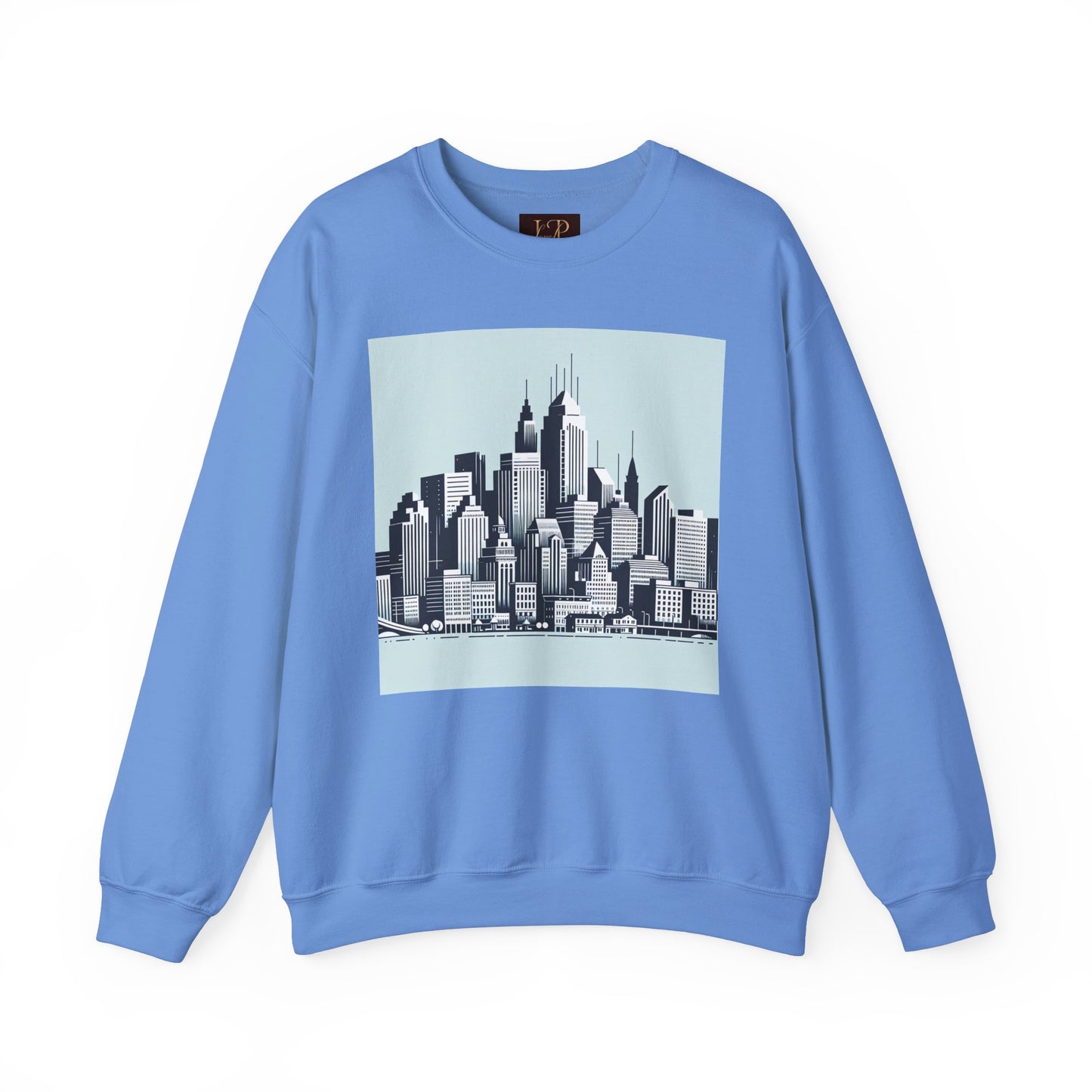 Cityscape Unisex Heavy Blend™ Crewneck Sweatshirt - Cozy Urban Vibes