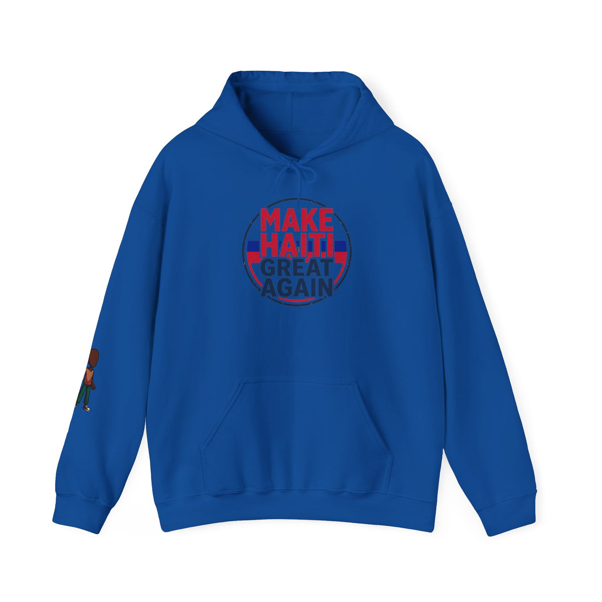 Hoodie - "Make Haiti Great Again" Political Solidarity Pullover