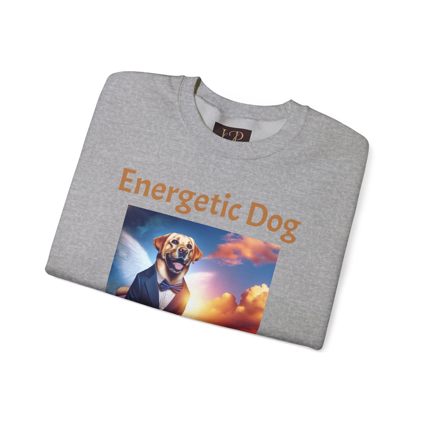 Energetic Dog Crewneck Sweatshirt - Unisex Heavy Blend™