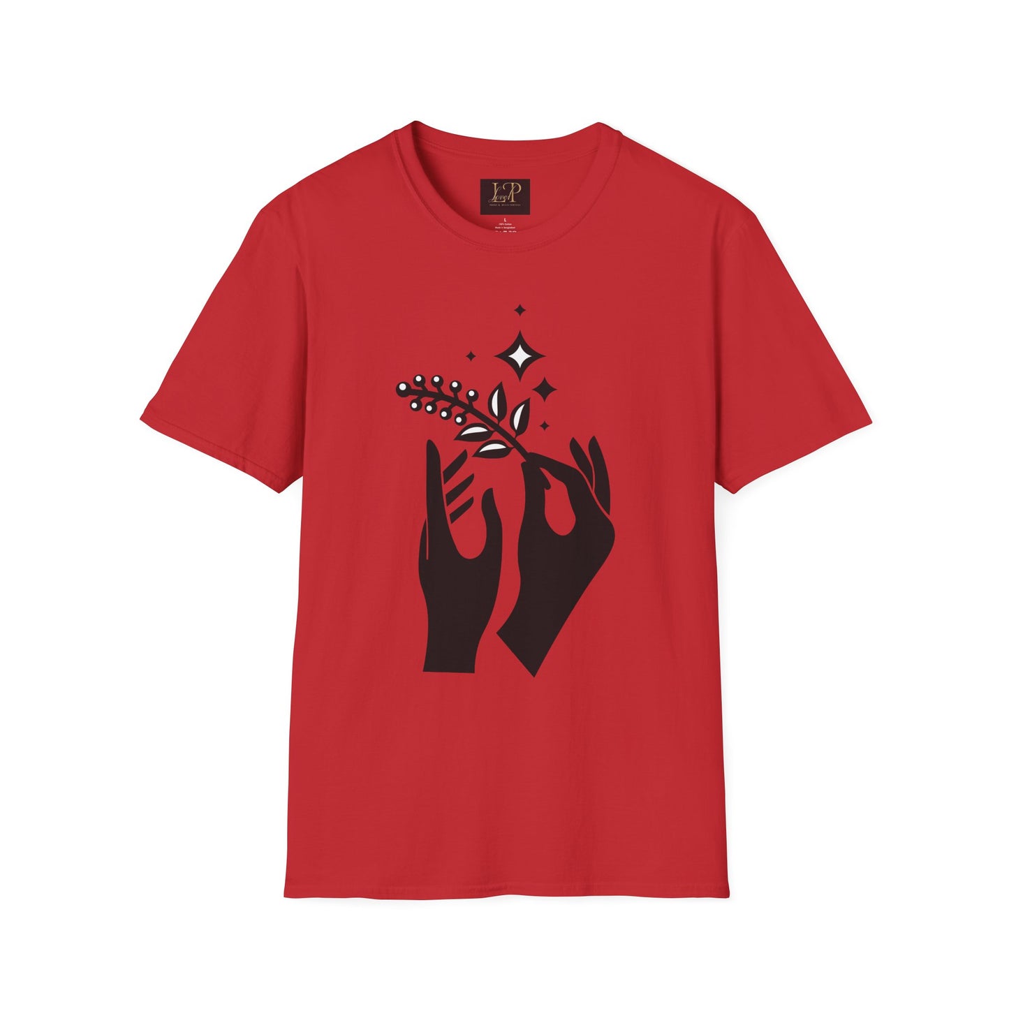 Unisex Softstyle T-Shirt with Inspirational Hand Design