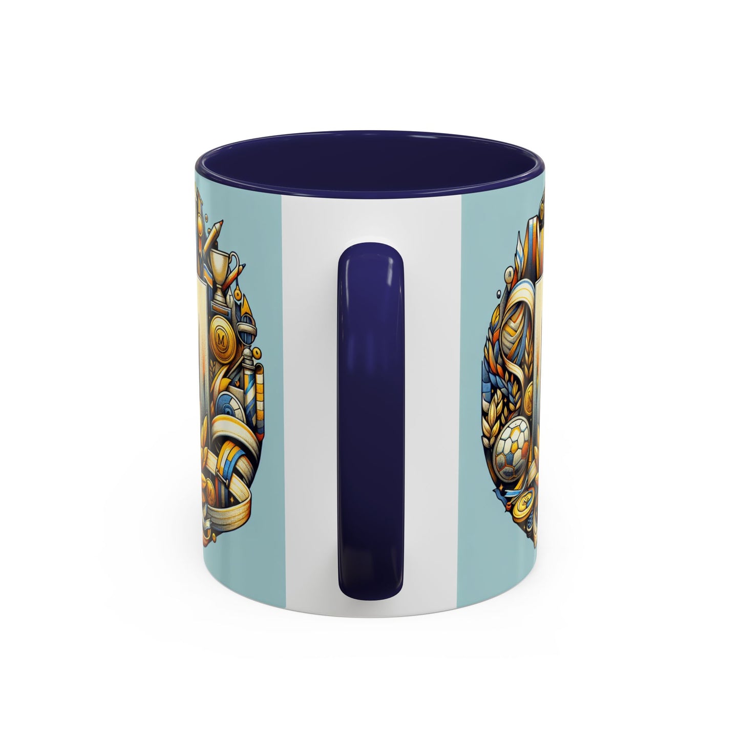 Championship Coffee Mug - Motivational Trophy Design