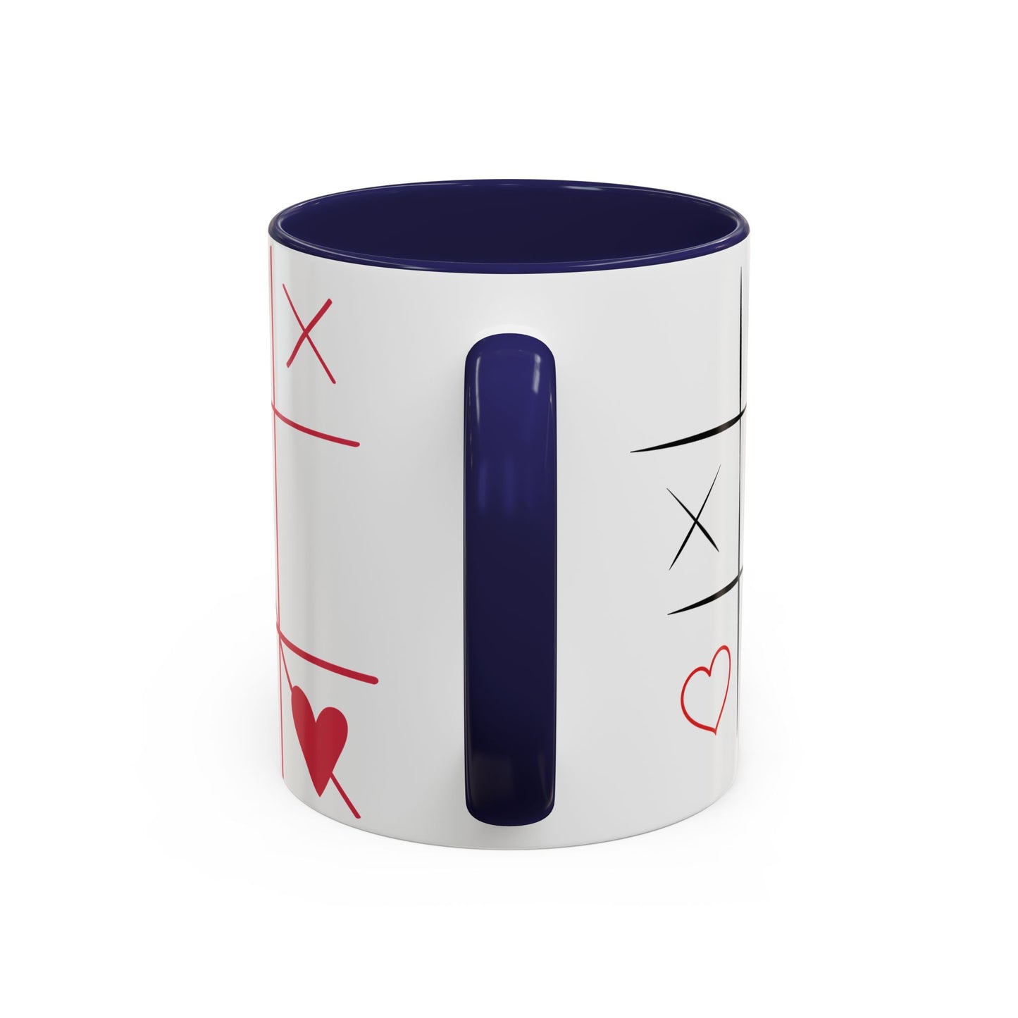 Love Tic Tac Toe Coffee Mug - Perfect for Valentine's Day and Romantic Moments