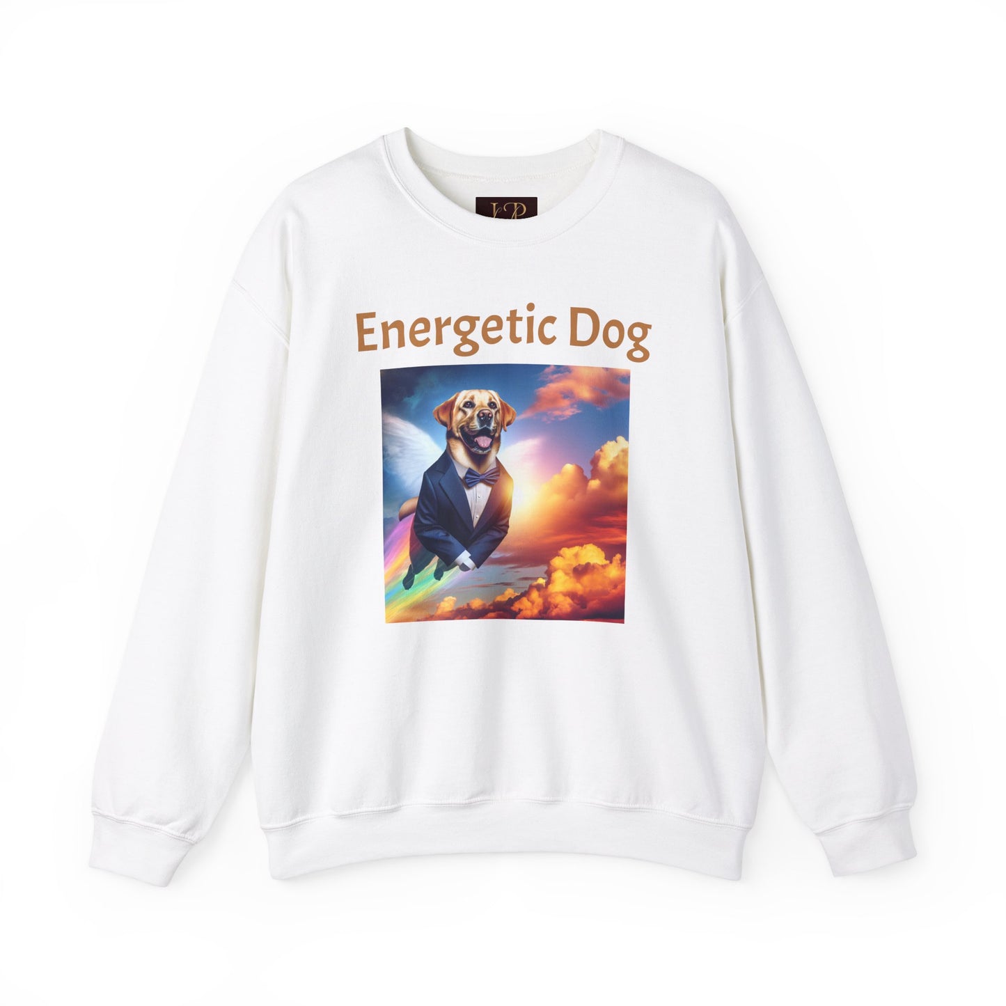 Energetic Dog Crewneck Sweatshirt - Unisex Heavy Blend™