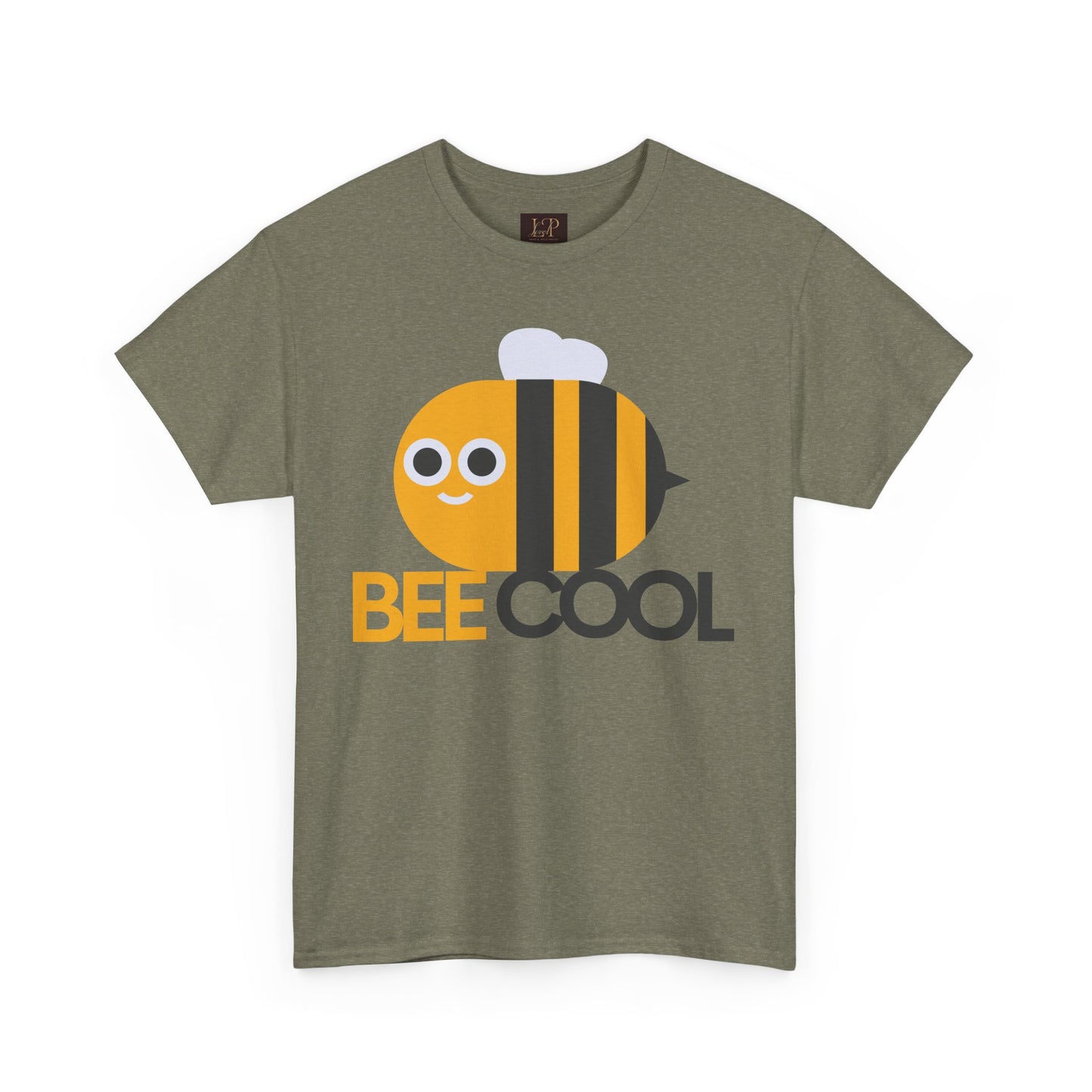 Bee Cool Unisex Heavy Cotton Tee - Fun and Quirky Graphic Shirt