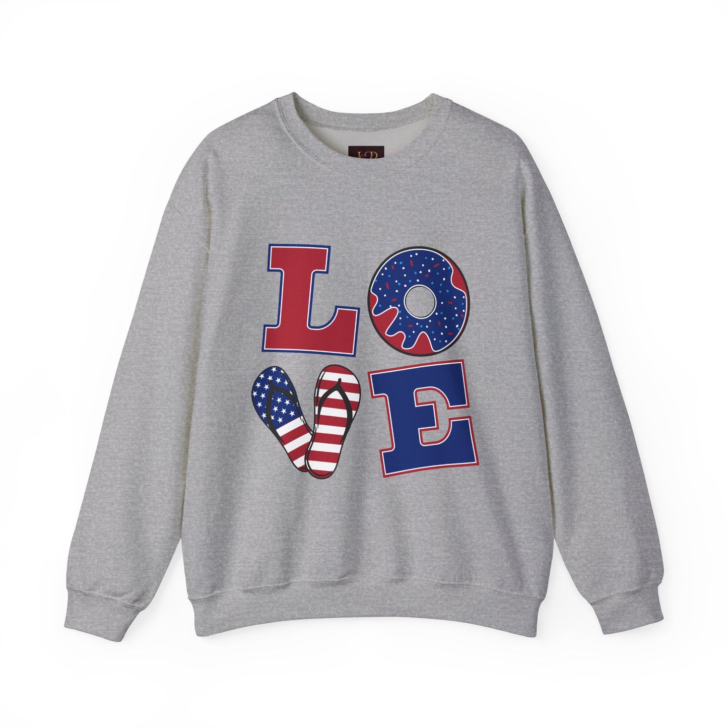 Copy of Love Vibes Unisex Heavy Blend™ Crewneck Sweatshirt - Perfect for Holidays and Celebrations