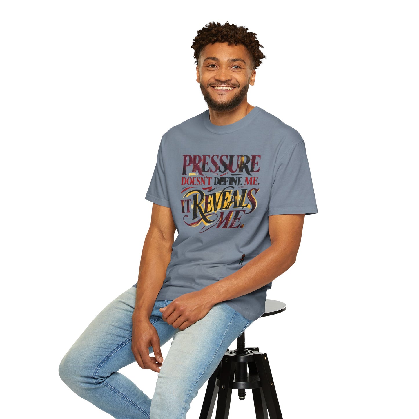 Pressure Reveals Me T-Shirt — Motivational Graphic Tee
