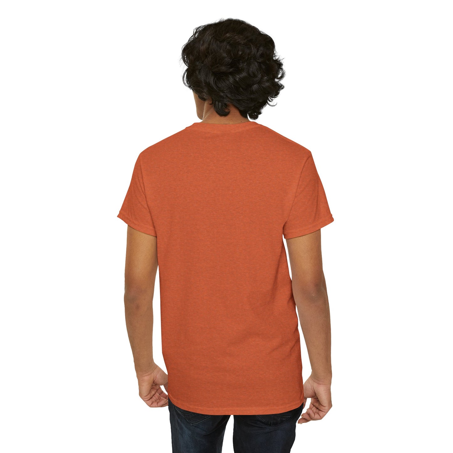 Unflappable Man Unisex Heavy Cotton Tee, Cool Graphic T-Shirt for Men, Perfect Gift for Birthdays, Casual Wear, Outdoor Activities