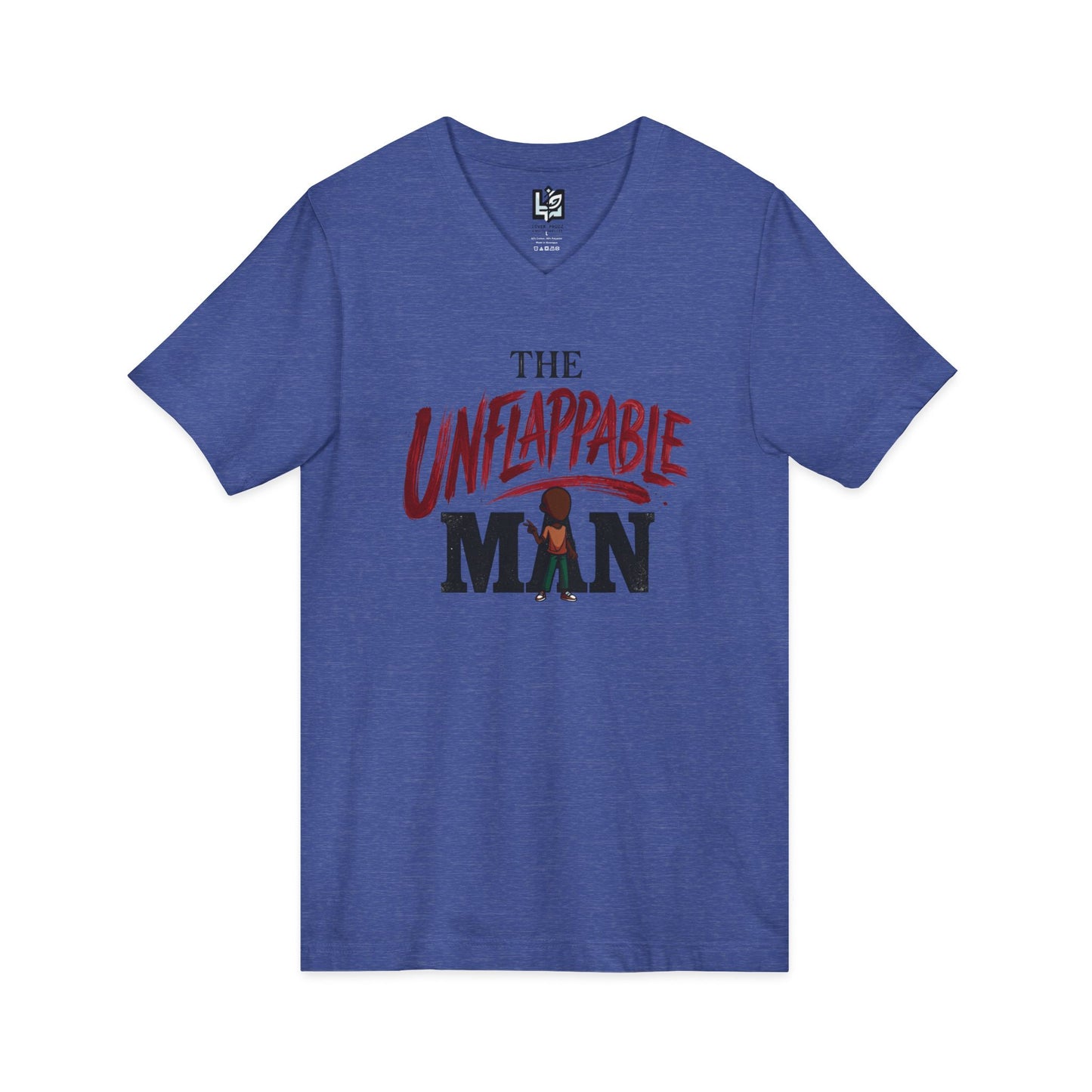 The Unflappable Man V-Neck Tee
