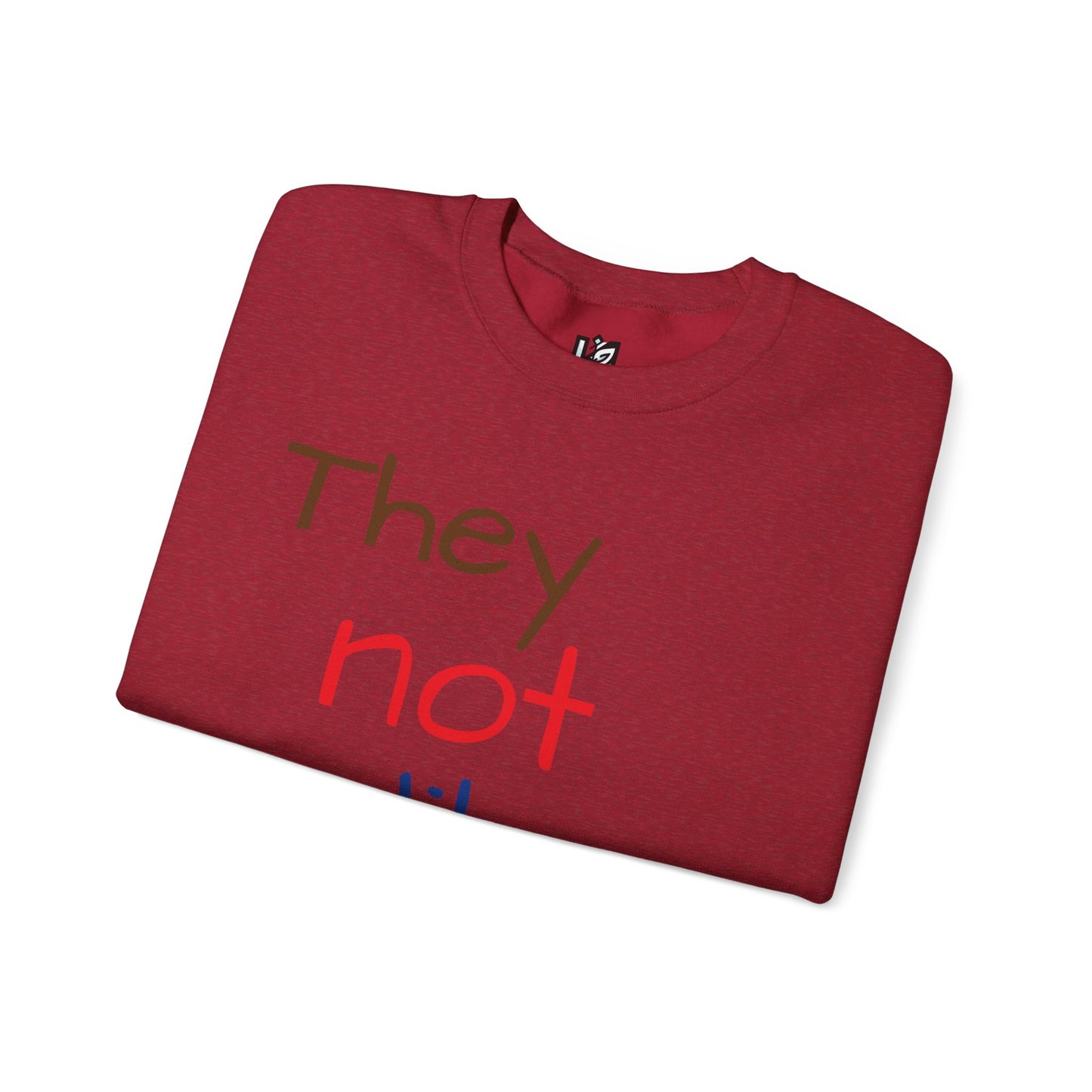 Unisex Crewneck Sweatshirt - ‘They Not Like Us’ Statement Apparel