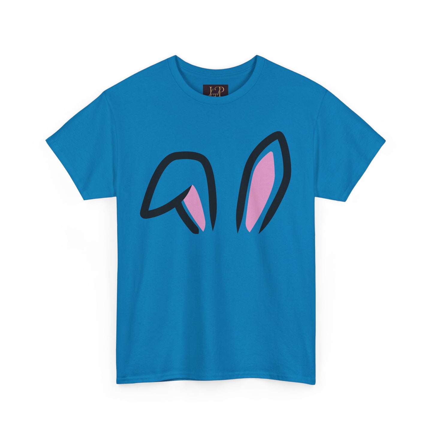 Cute Bunny Ears Unisex Heavy Cotton Tee