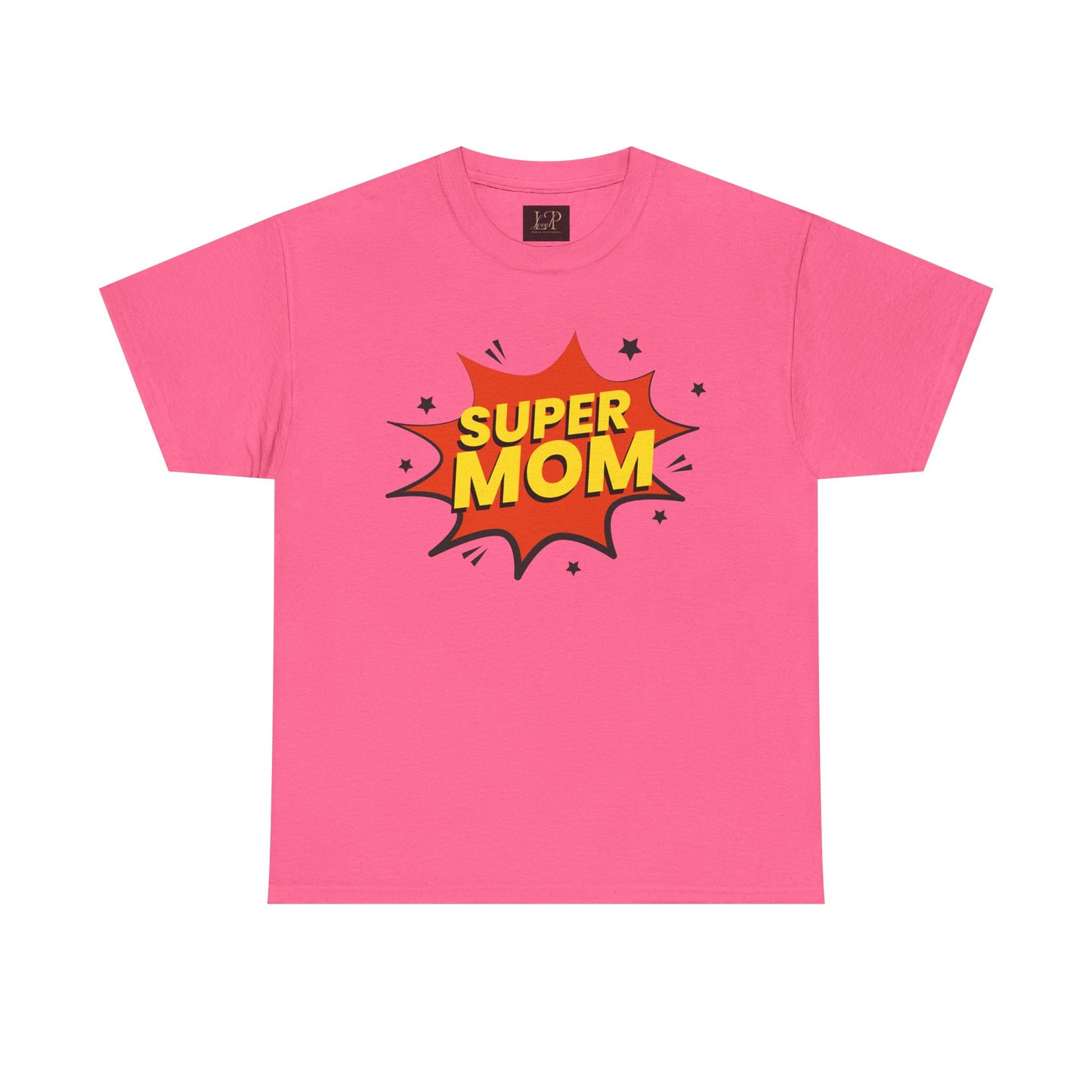 Super Mom Unisex Heavy Cotton Tee - Perfect Gift for Mother's Day