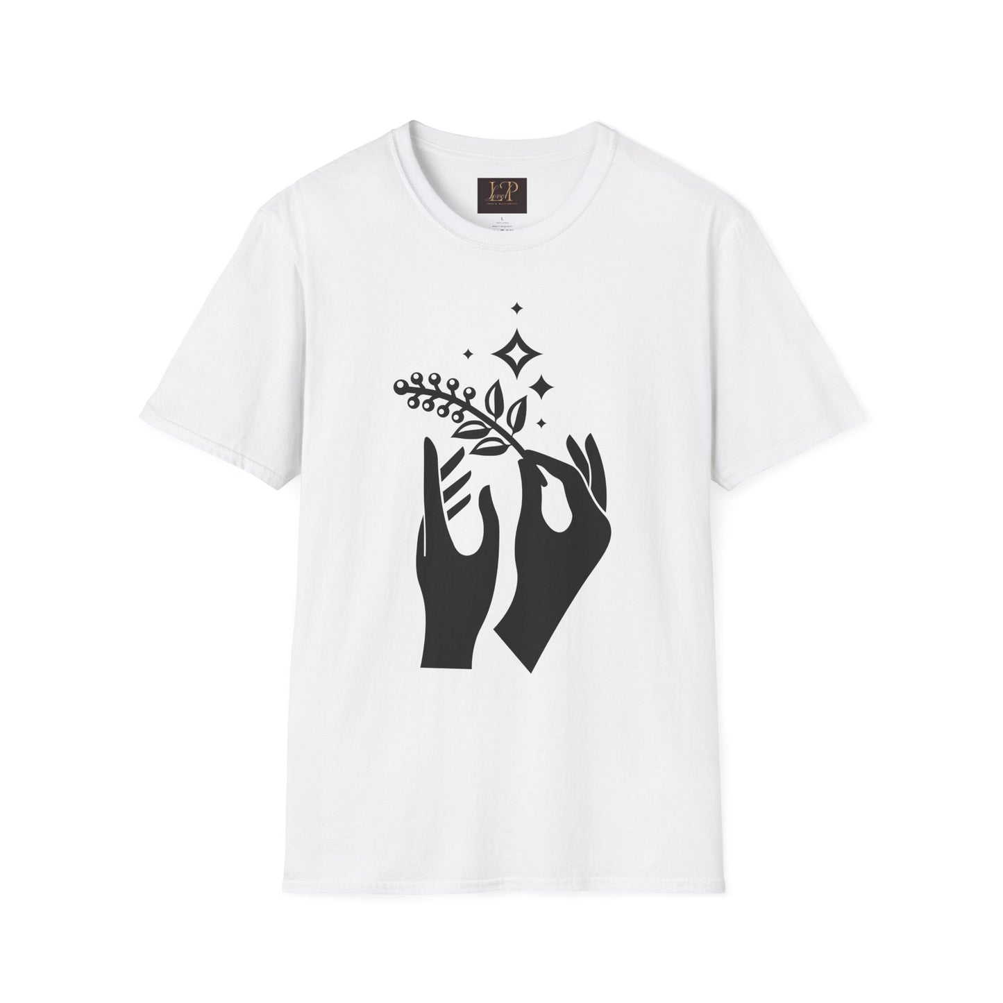 Unisex Softstyle T-Shirt with Inspirational Hand Design