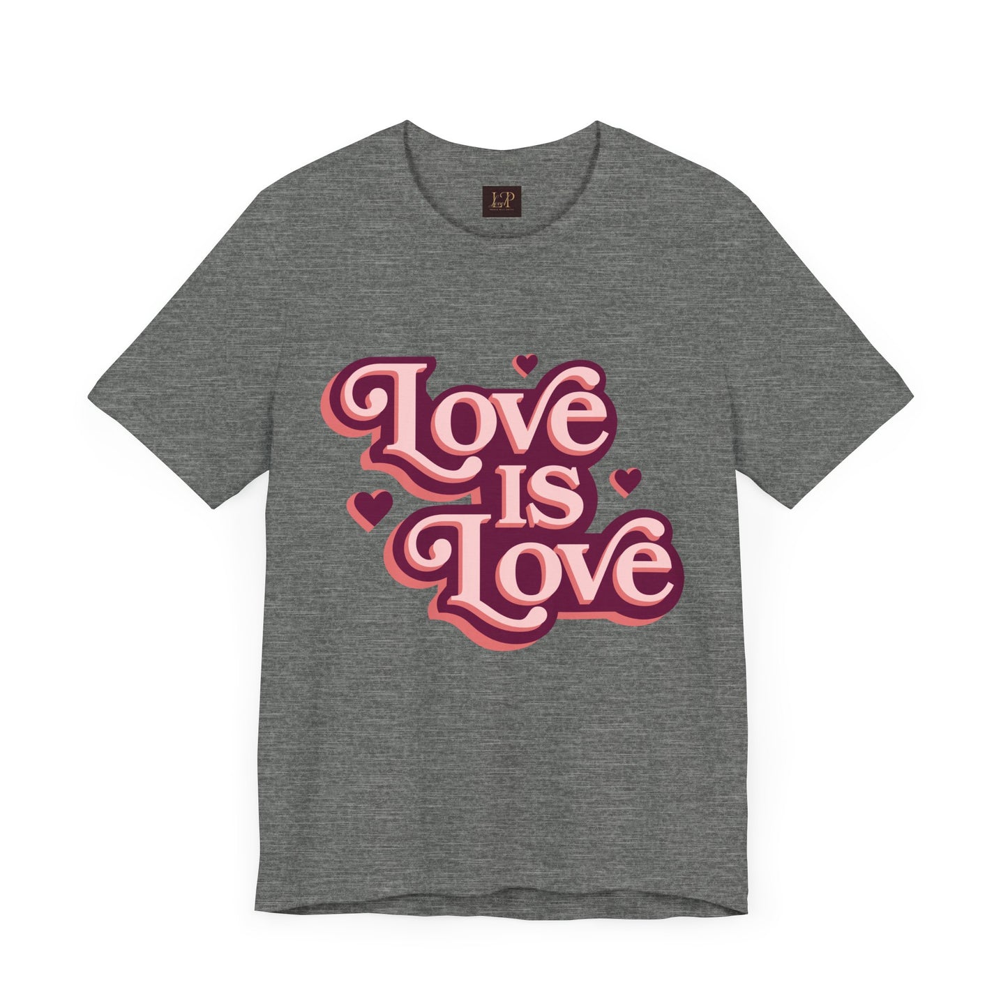 Love is Love Unisex T-Shirt - Celebrate Diversity and Inclusivity
