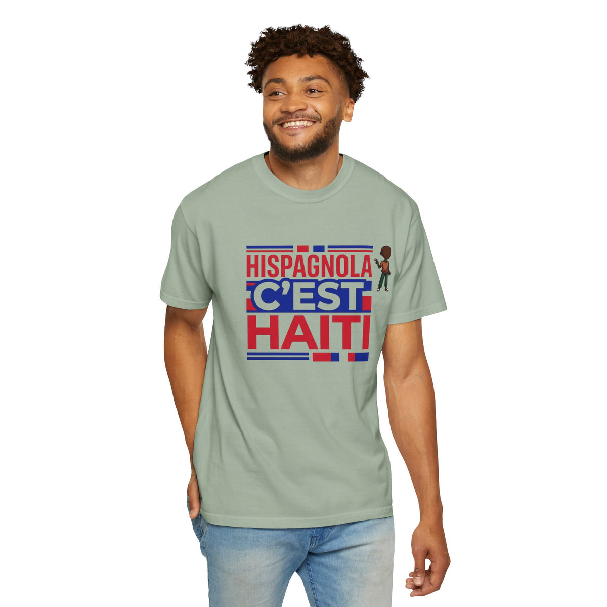 Hispagnola C'est Haiti T-Shirt — Haitian Pride Tee