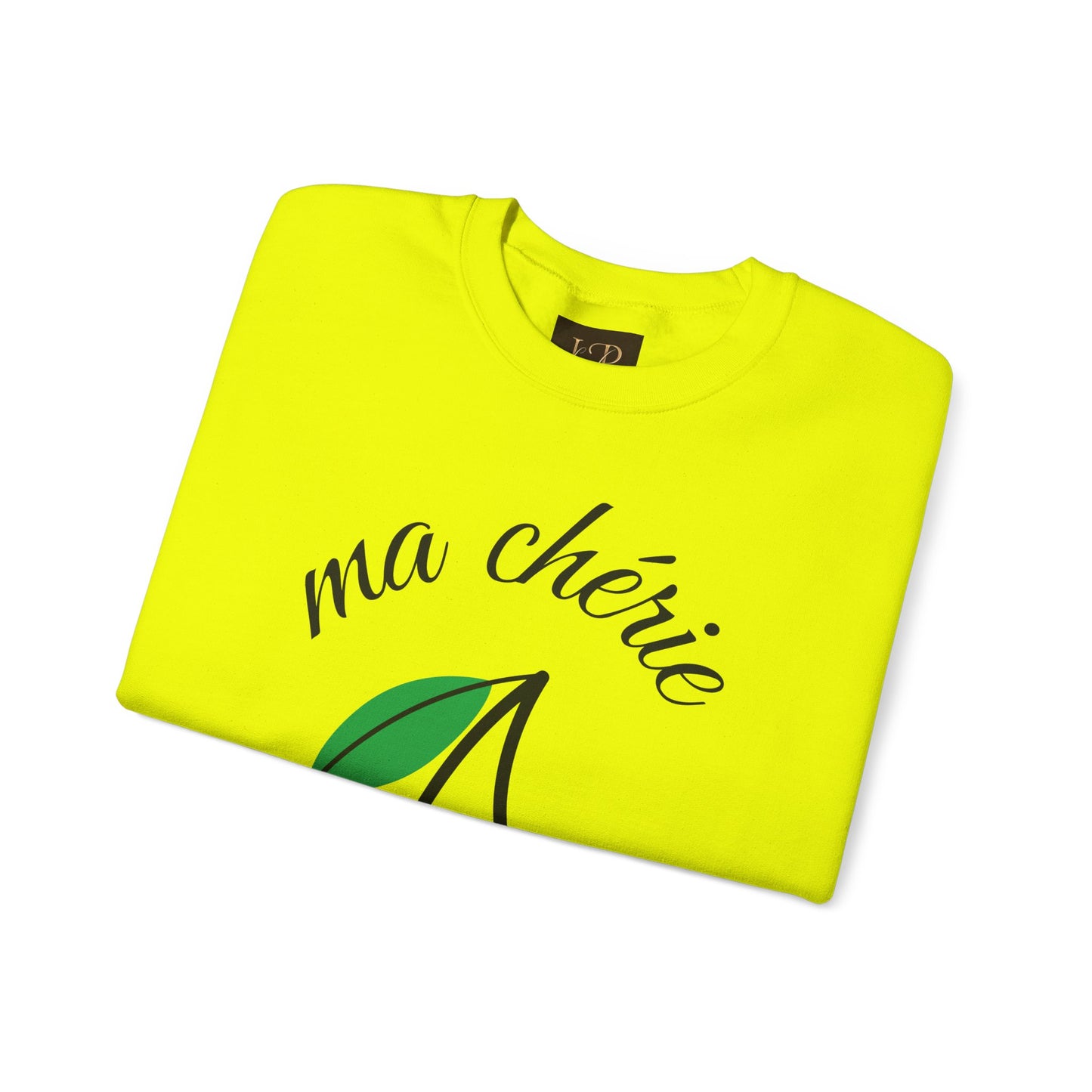 Cute Cherry Graphic Crewneck Sweatshirt - 'ma chérie'