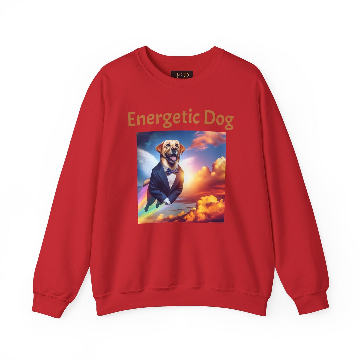 Energetic Dog Crewneck Sweatshirt - Unisex Heavy Blend™