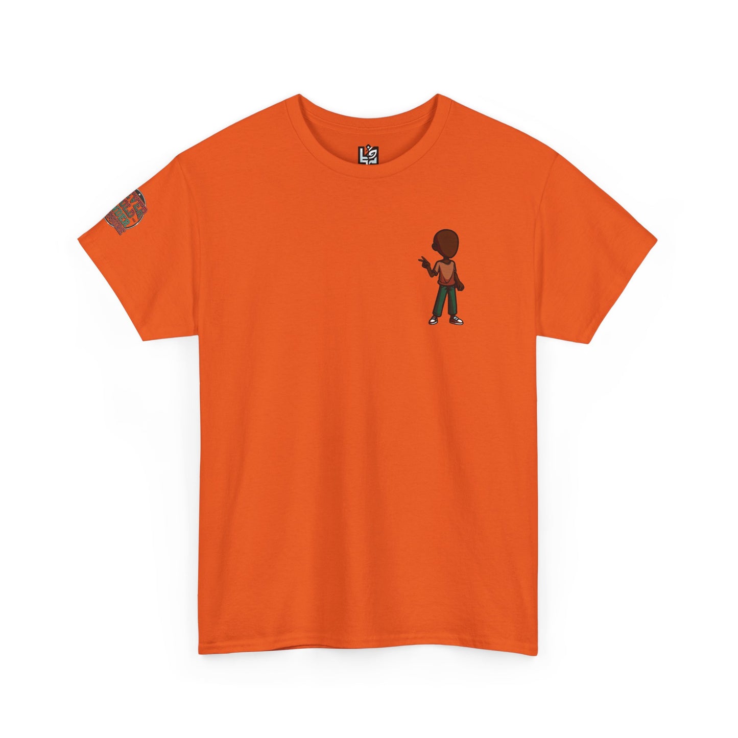 Mini Guitarist Tee — Cute Retro Kid Playing Guitar Graphic T-Shirt