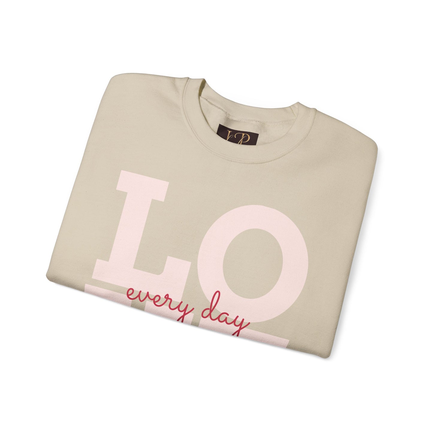 Love Every Day Unisex Crewneck Sweatshirt