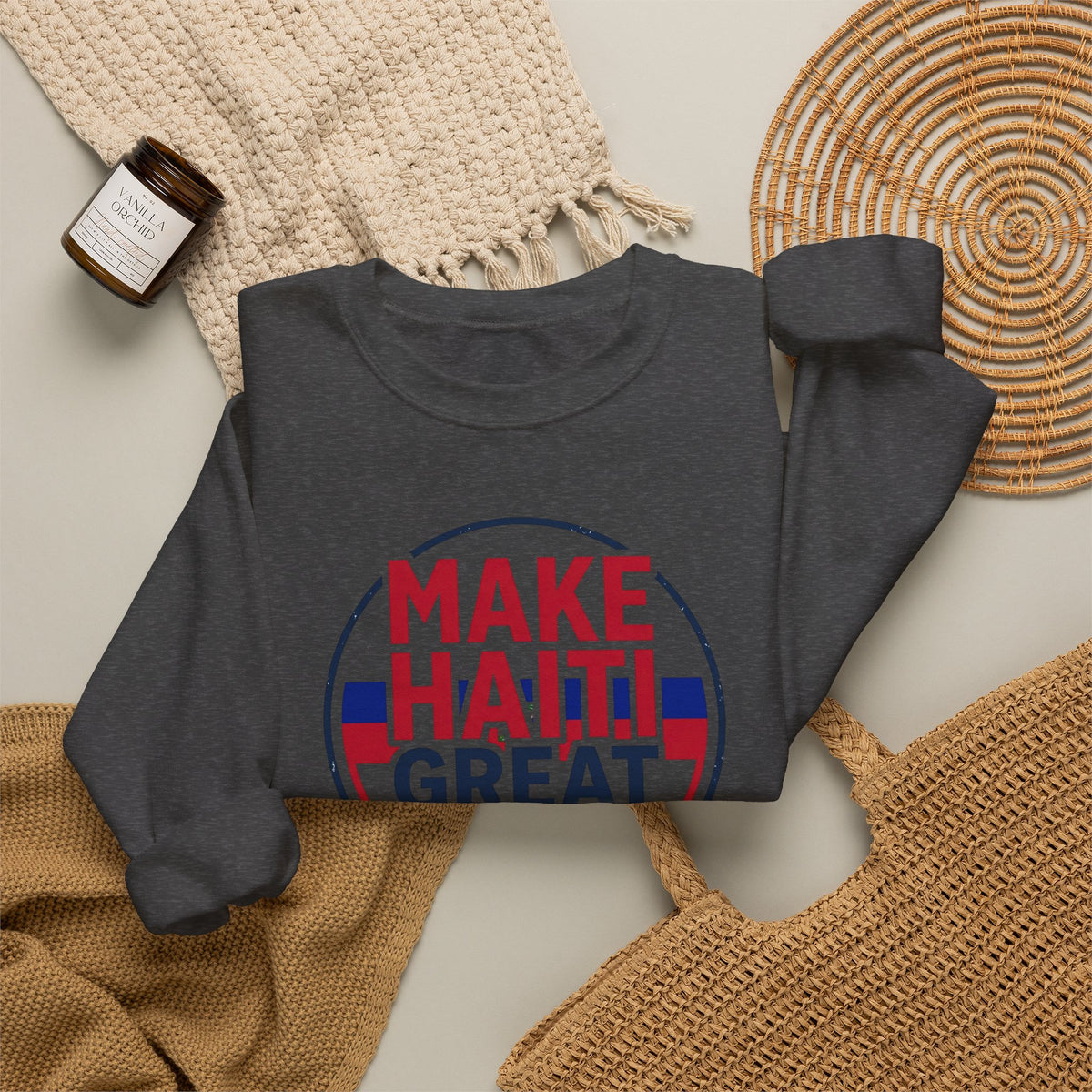 Make Haiti Great Again Crewneck Sweatshirt