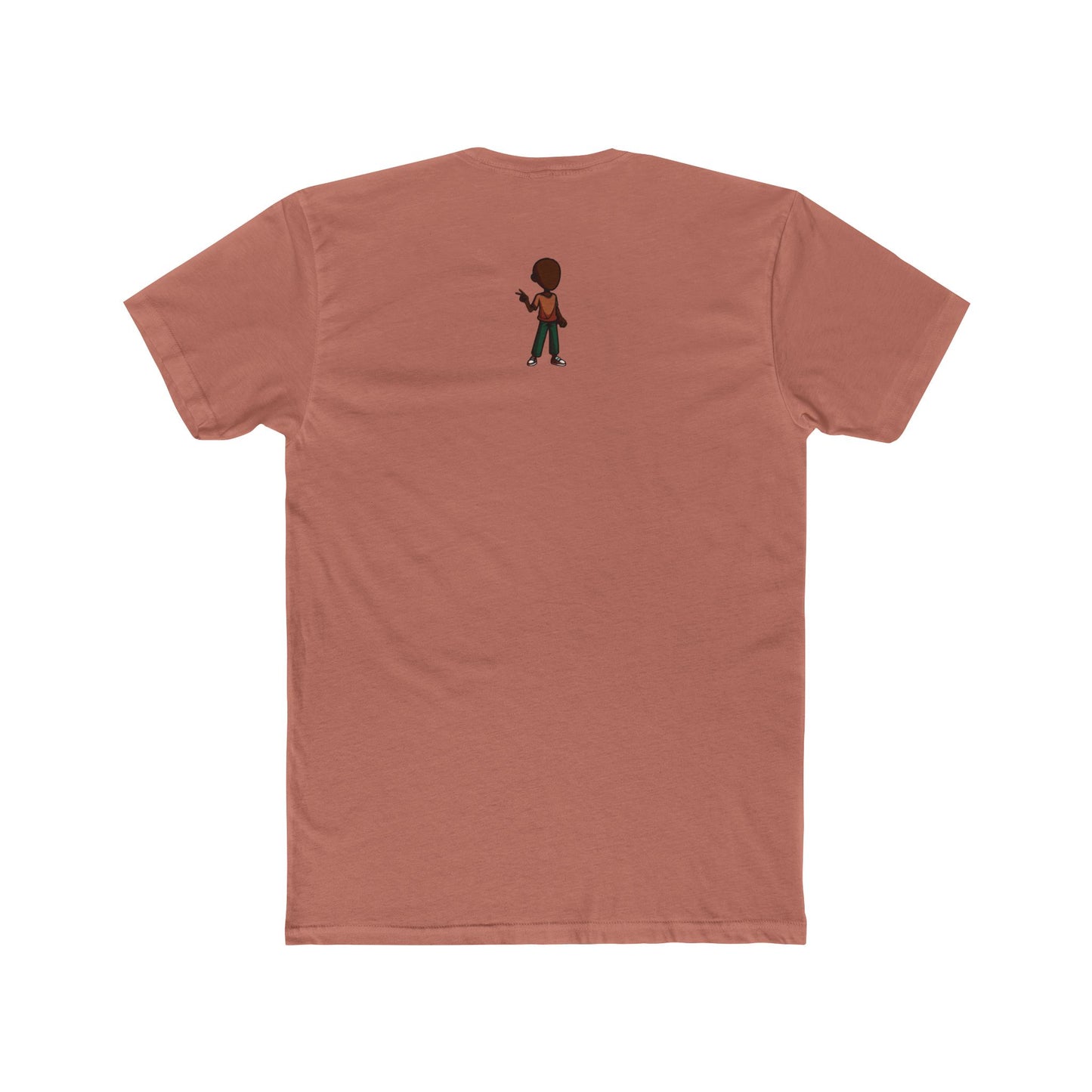 The Unflappable Man T-Shirt — Graphic Crew Tee for Confident Guys