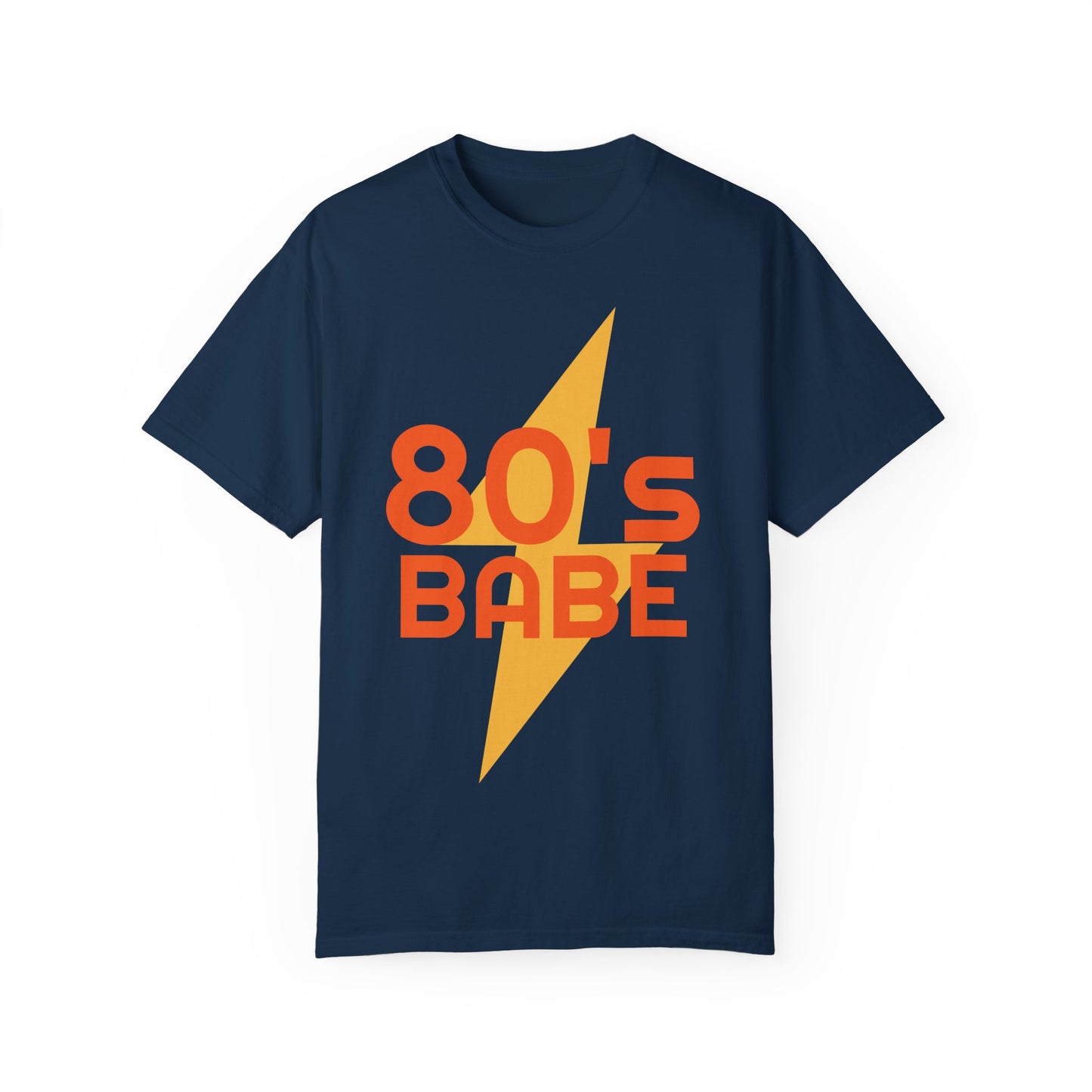 Retro 80's Babe Unisex Garment-Dyed T-Shirt