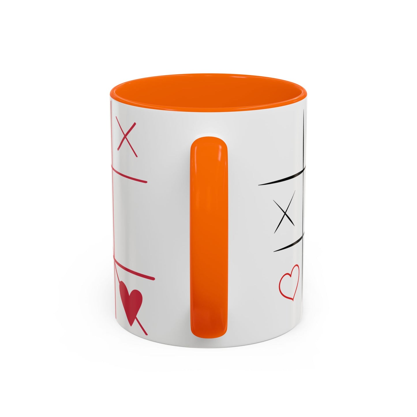 Love Tic Tac Toe Coffee Mug - Perfect for Valentine's Day and Romantic Moments
