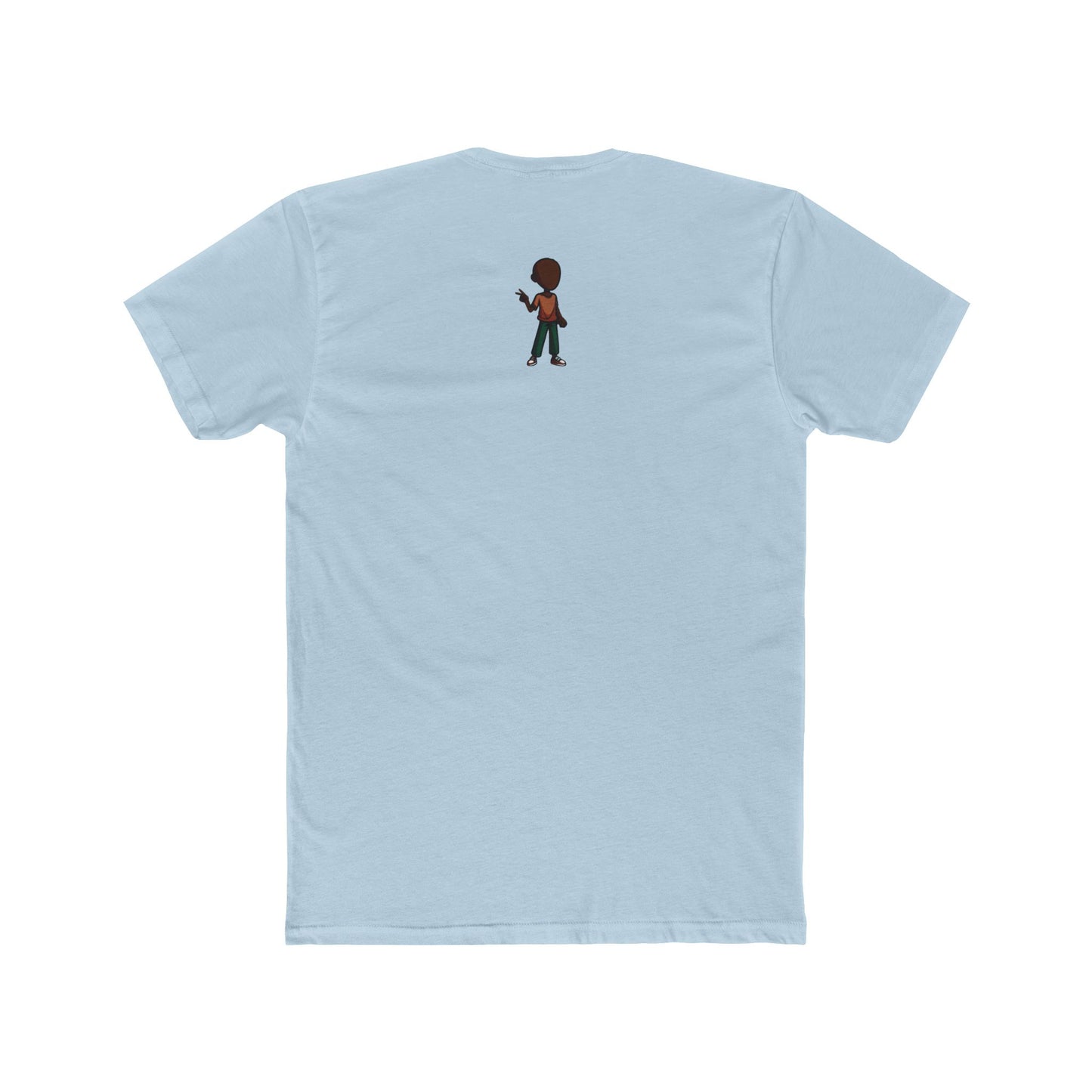 The Unflappable Man T-Shirt — Graphic Crew Tee for Confident Guys