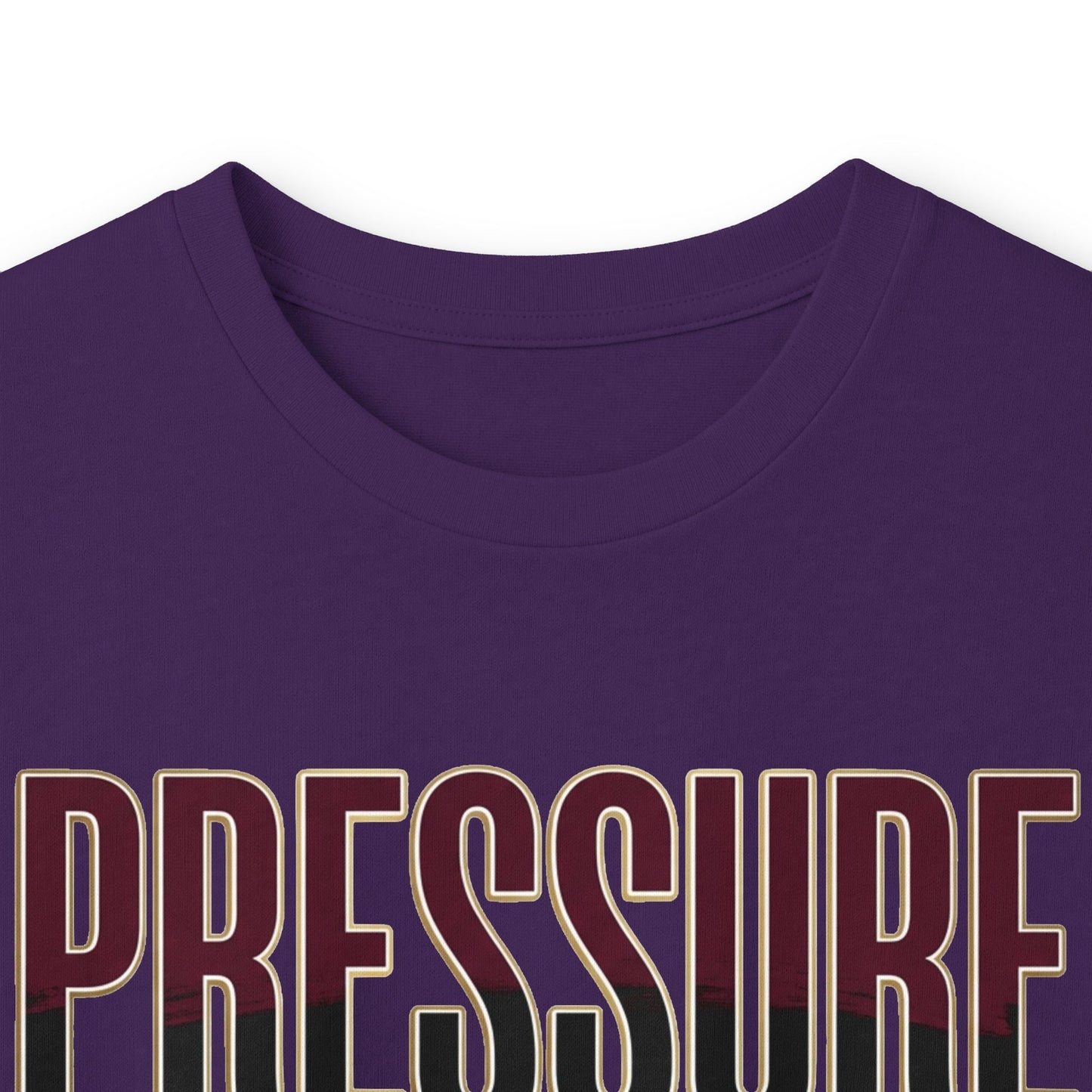 Long Sleeve Tee — "Pressure Doesn't Define Me, It Reveals Me" Motivational Shirt