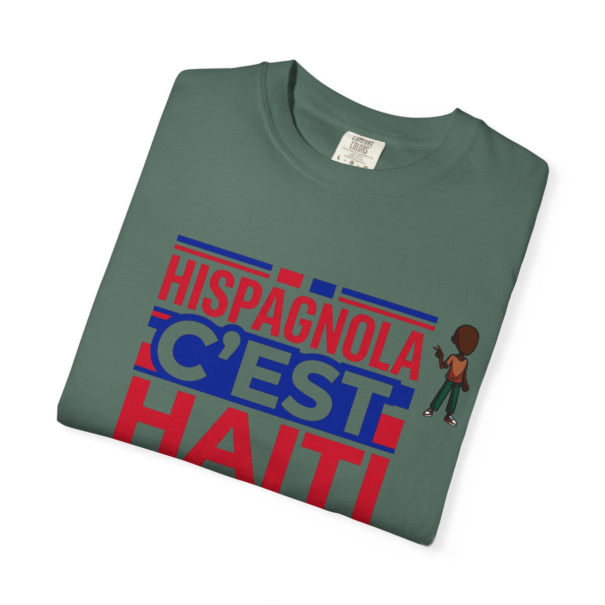 Hispagnola C'est Haiti T-Shirt — Haitian Pride Tee