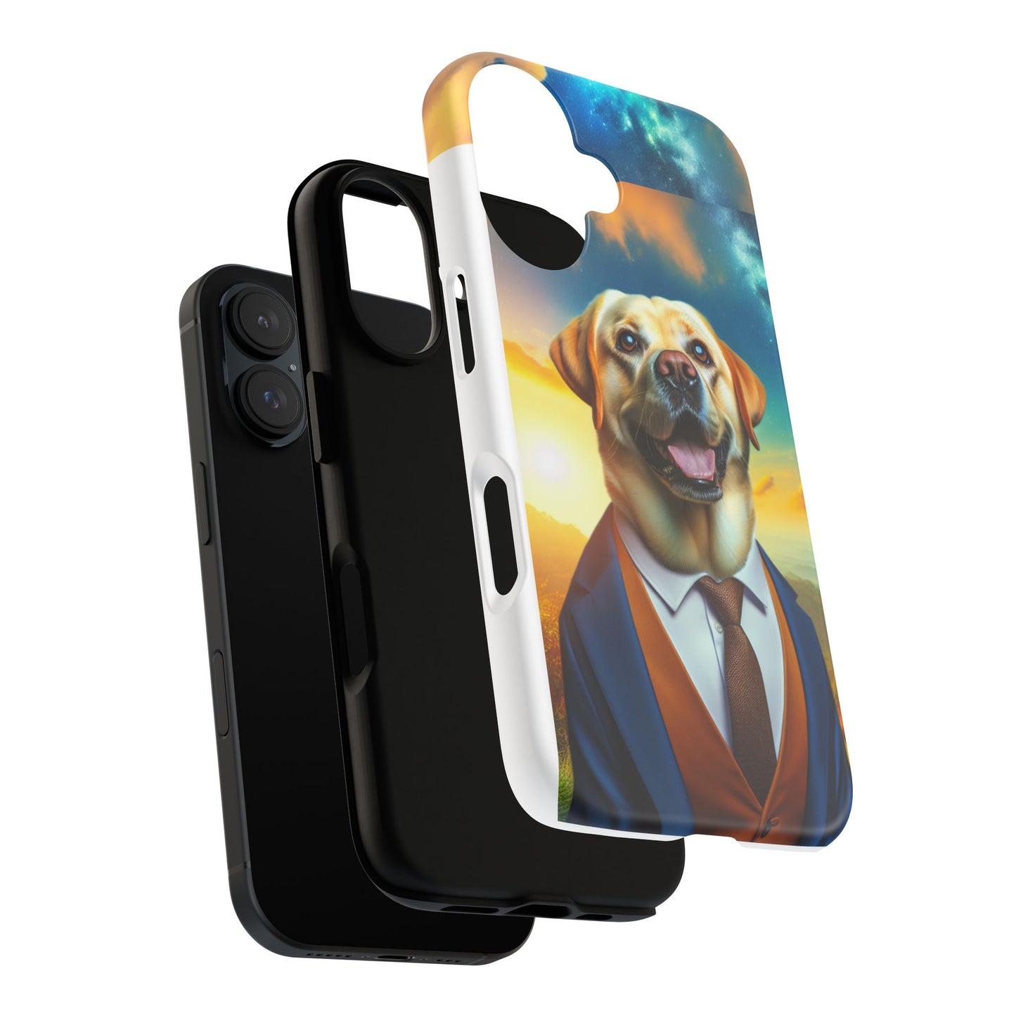 Smart Dog Phone Case - Tough Cases with Charming Labrador Design