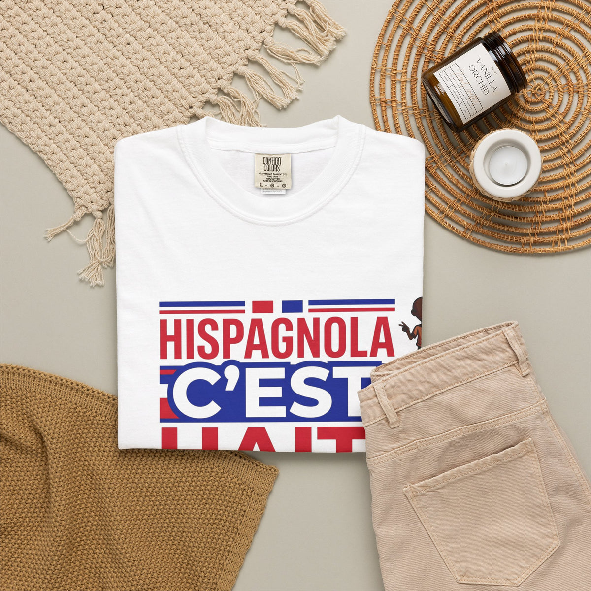 Hispagnola C'est Haiti T-Shirt — Haitian Pride Tee