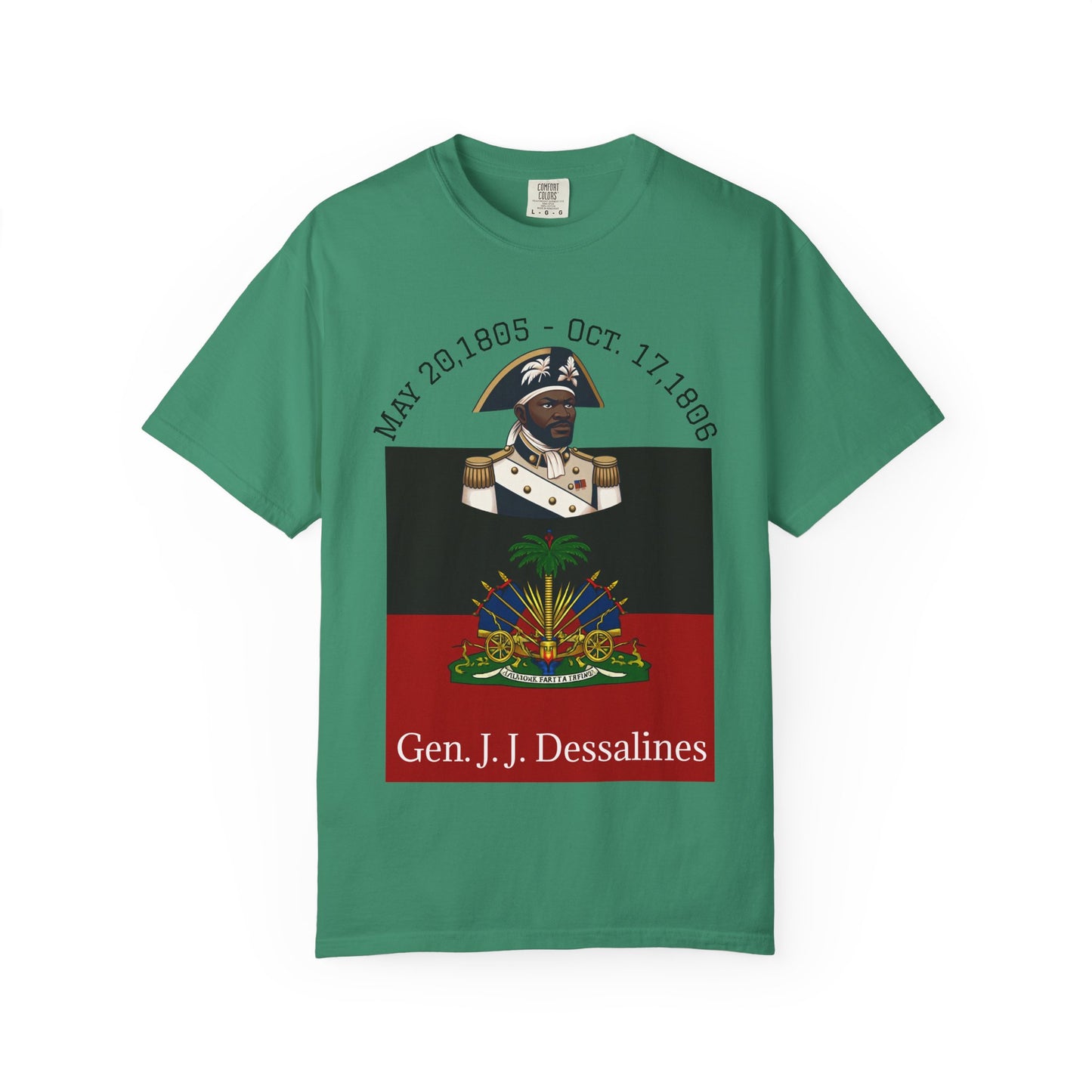 Gen. J.J. Dessalines T-Shirt, Historical Figure Tee, Haitian Revolution Apparel, Unisex Cotton Tee, Gift for History Buffs, Casual [...]