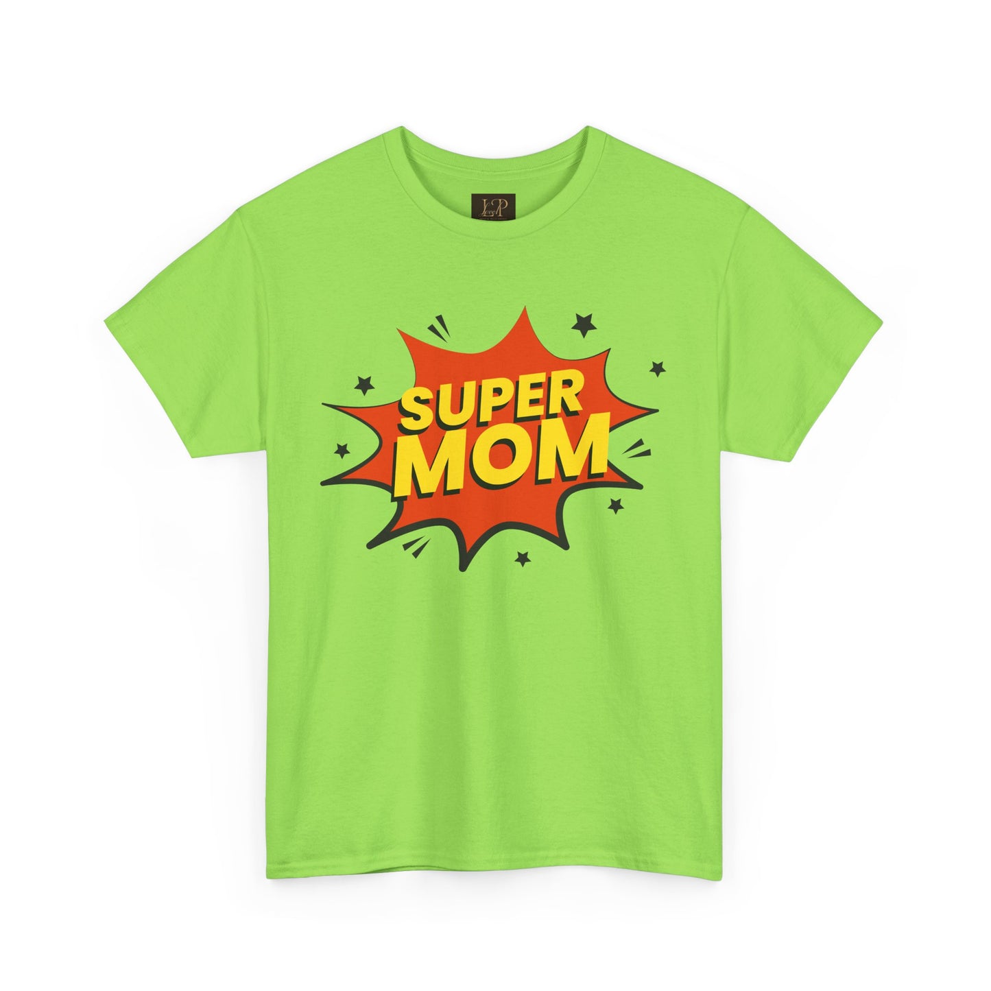 Super Mom Unisex Heavy Cotton Tee - Perfect Gift for Mother's Day