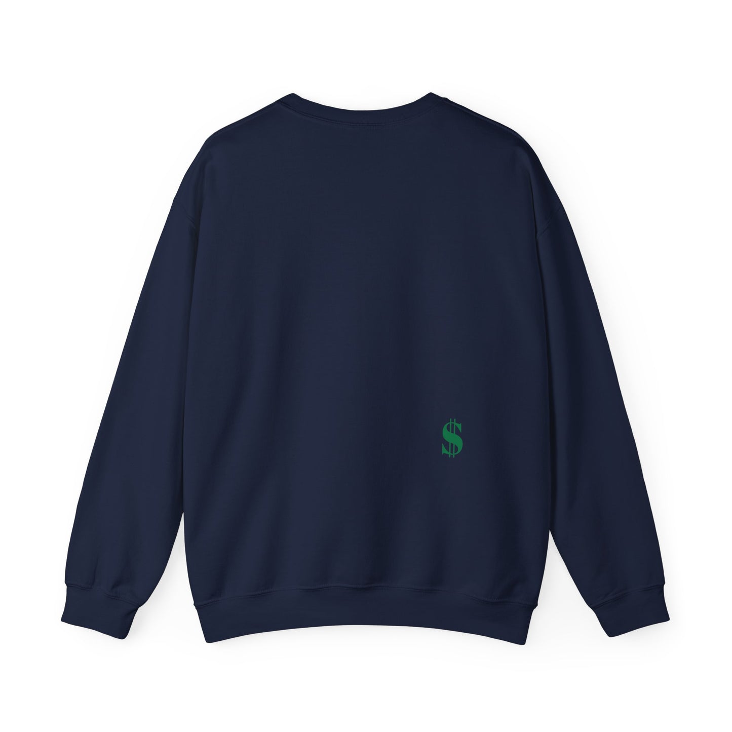 Unisex Crewneck Sweatshirt with 'D' and Dollar Sign Design | Stylish & Cozy Apparel for Casual Days