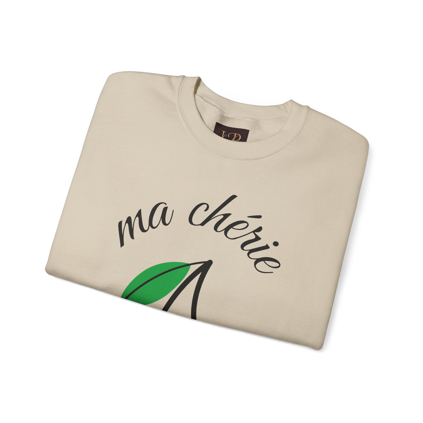 Cute Cherry Graphic Crewneck Sweatshirt - 'ma chérie'