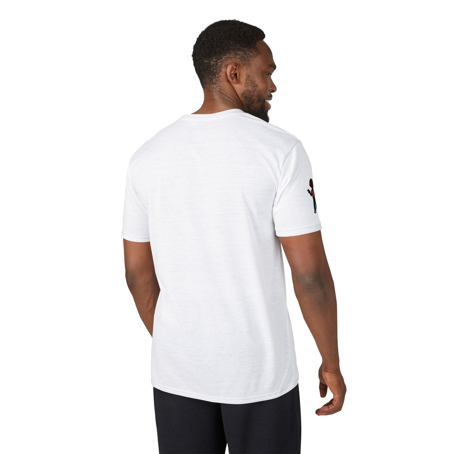 The Unflappable Man T-Shirt – Vintage Badge Graphic Tee for Calm, Confident Guys