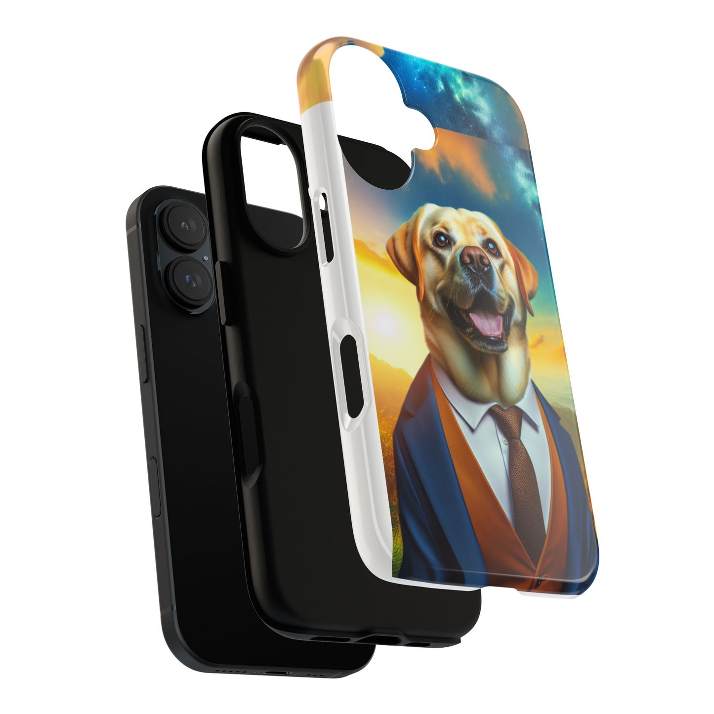 Smart Dog Phone Case - Tough Cases with Charming Labrador Design