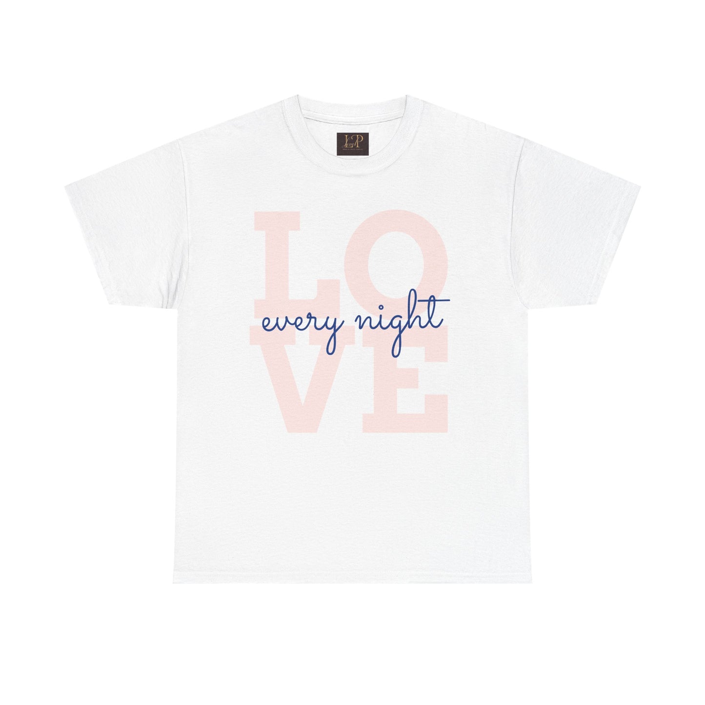 Love Every Night Unisex Heavy Cotton Tee