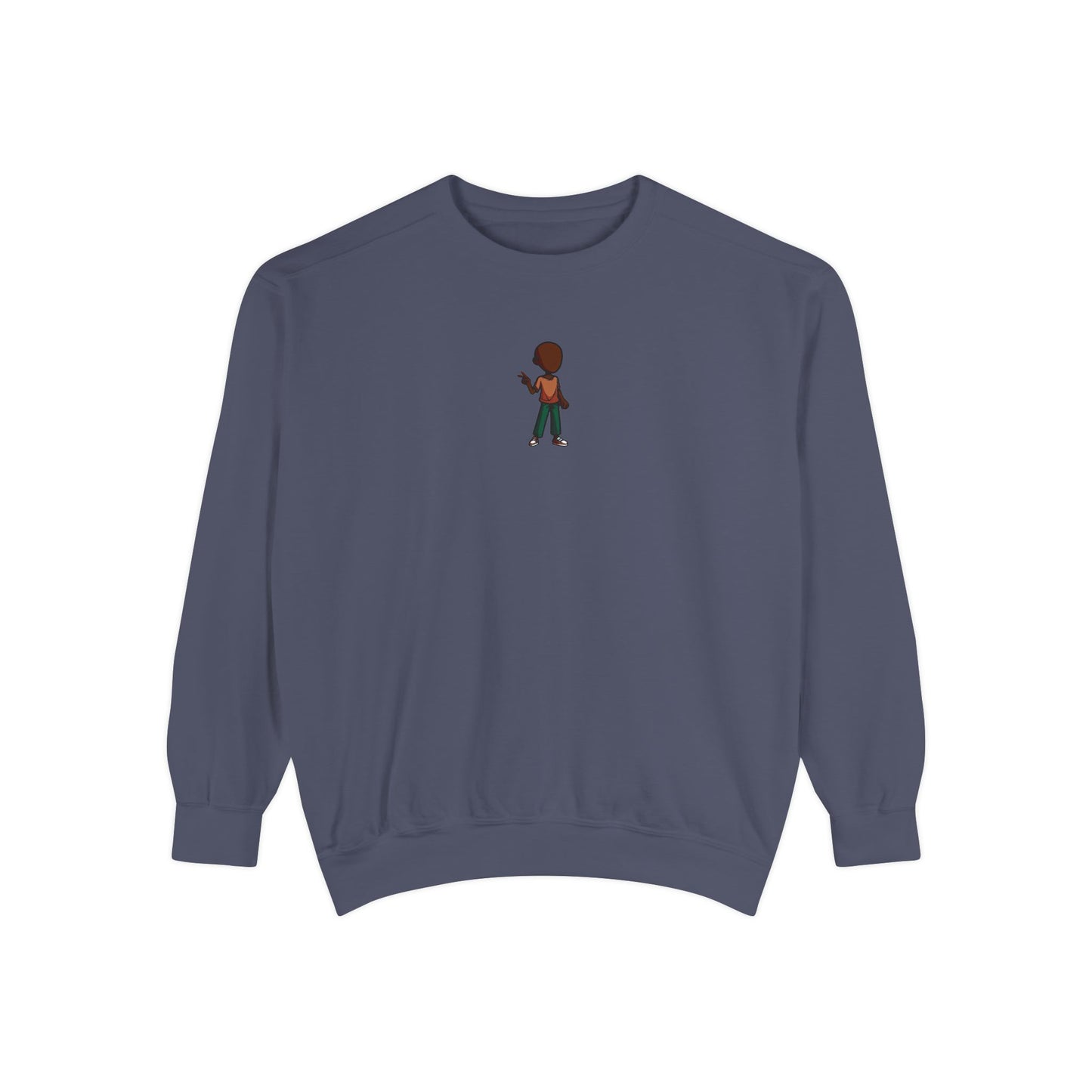 Sweatshirt — Little Guitarist Illustration Crewneck