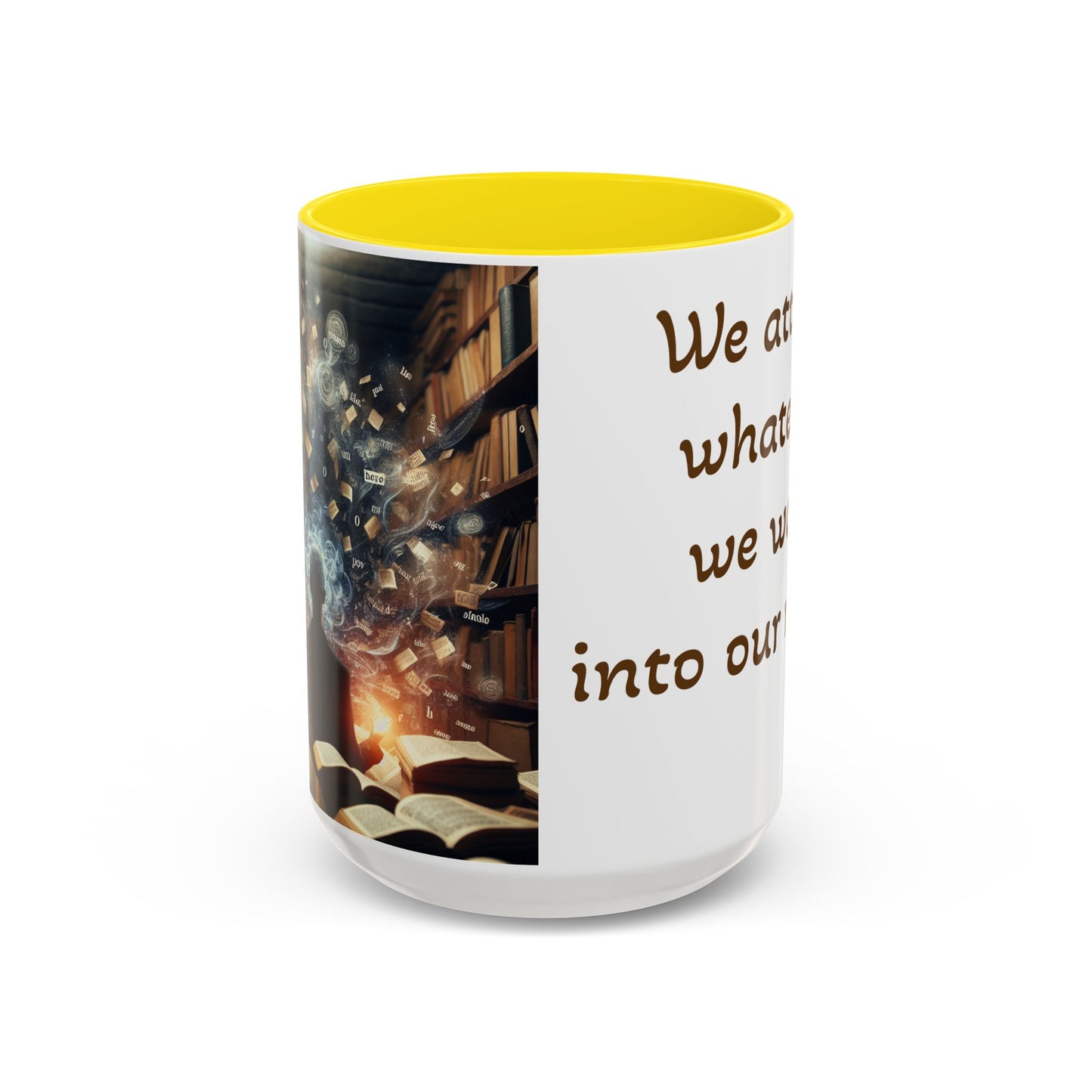 Mindful Attraction Coffee Mug - Inspirational Design for Law of Attraction Lovers