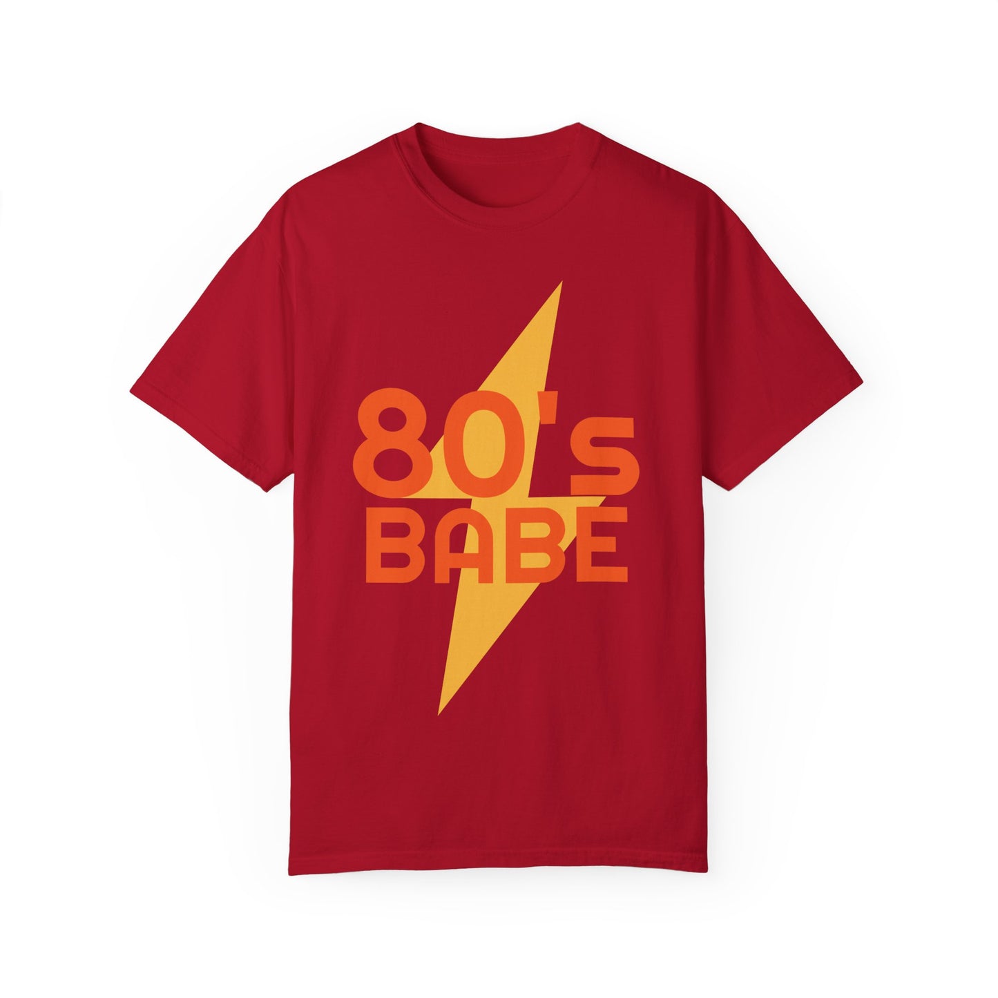 Retro 80's Babe Unisex Garment-Dyed T-Shirt