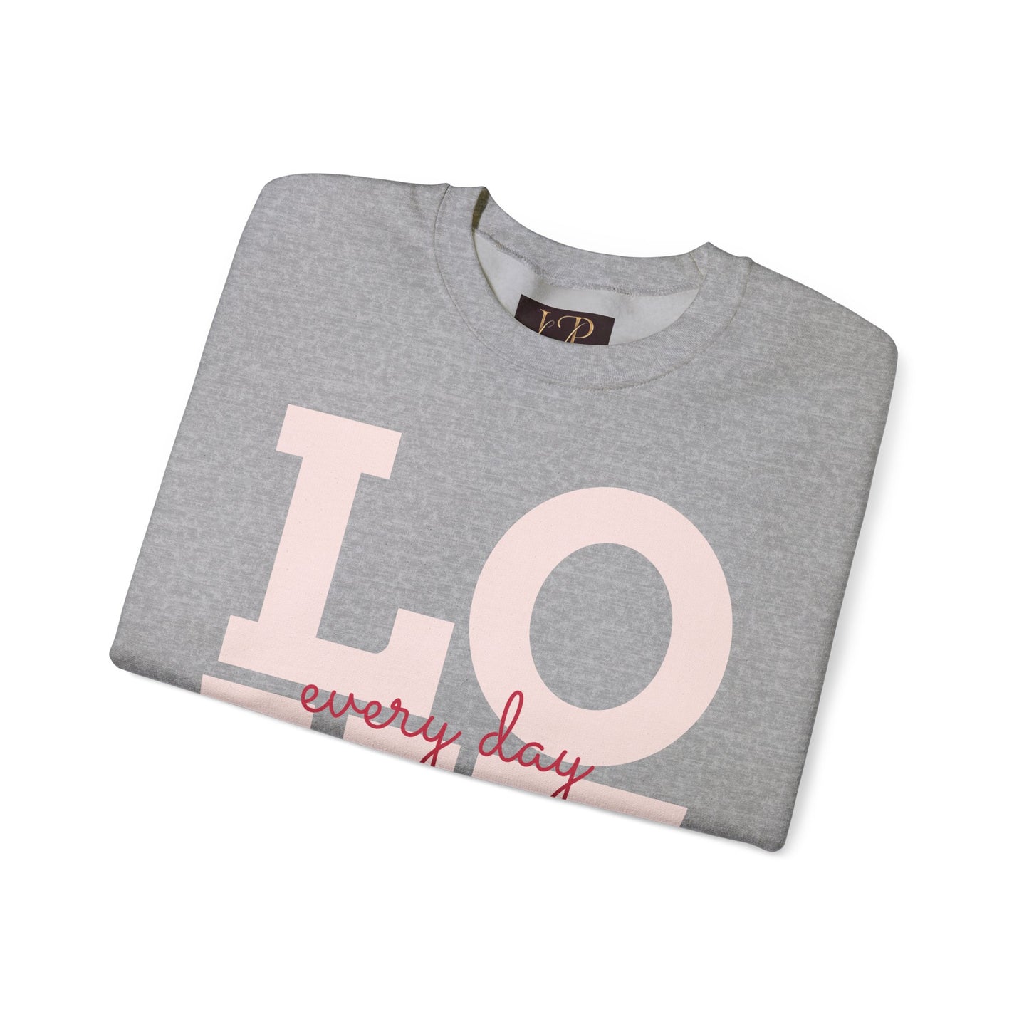 Love Every Day Unisex Crewneck Sweatshirt