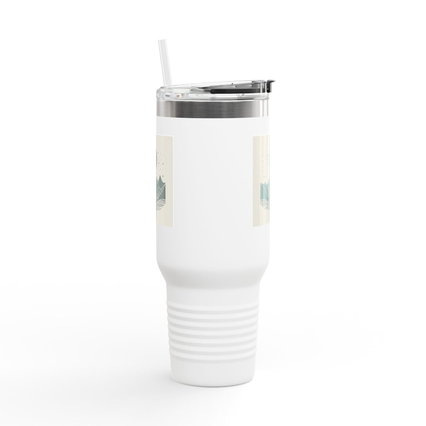 Adventure-Inspired Insulated Travel Mug - 40oz for Outdoor Enthusiasts