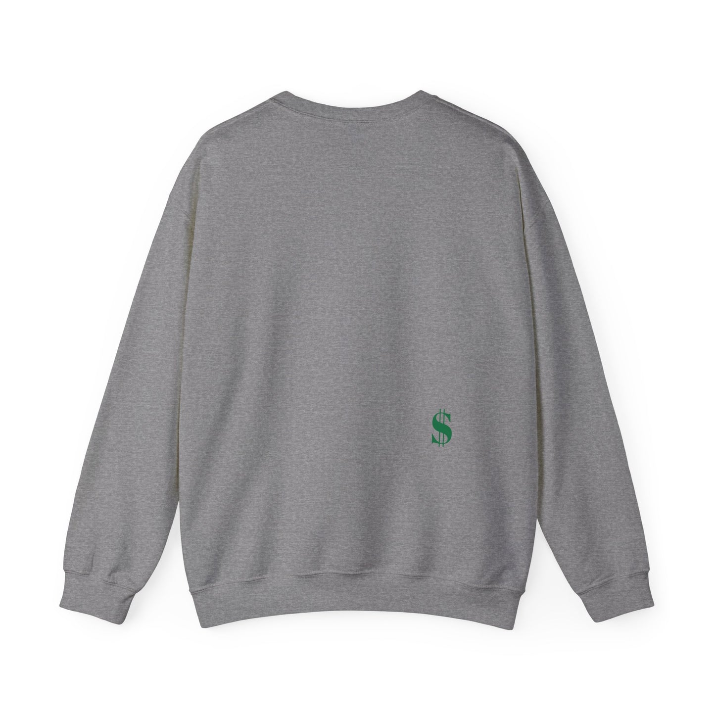 Unisex Crewneck Sweatshirt with 'D' and Dollar Sign Design | Stylish & Cozy Apparel for Casual Days