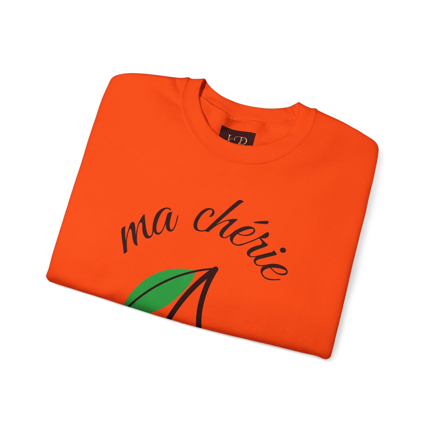 Cute Cherry Graphic Crewneck Sweatshirt - 'ma chérie'